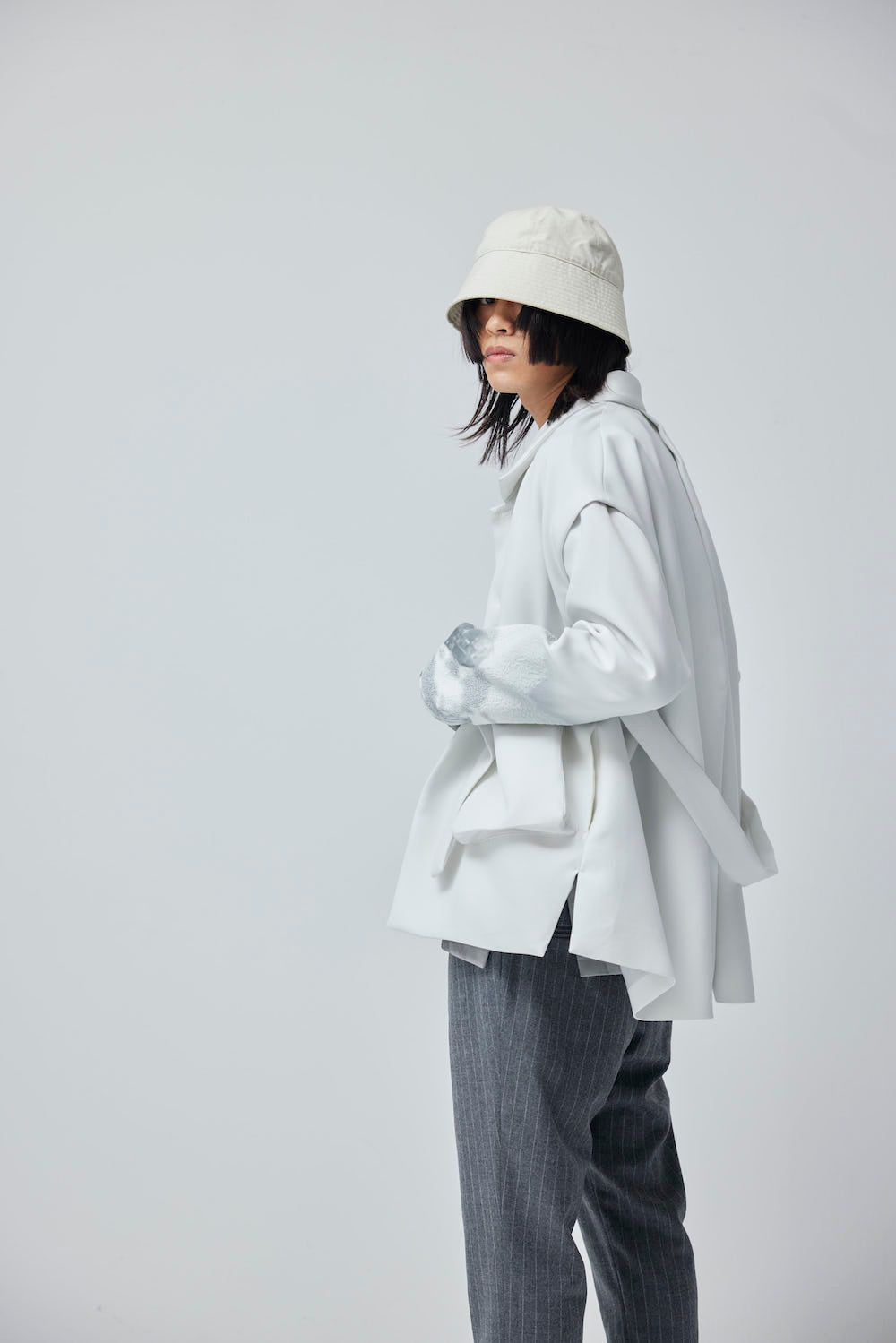 LB23AW-MJK01-TC-DA | 3Dグラフィックデタッチャブルフィールドジャケット | PLASTER