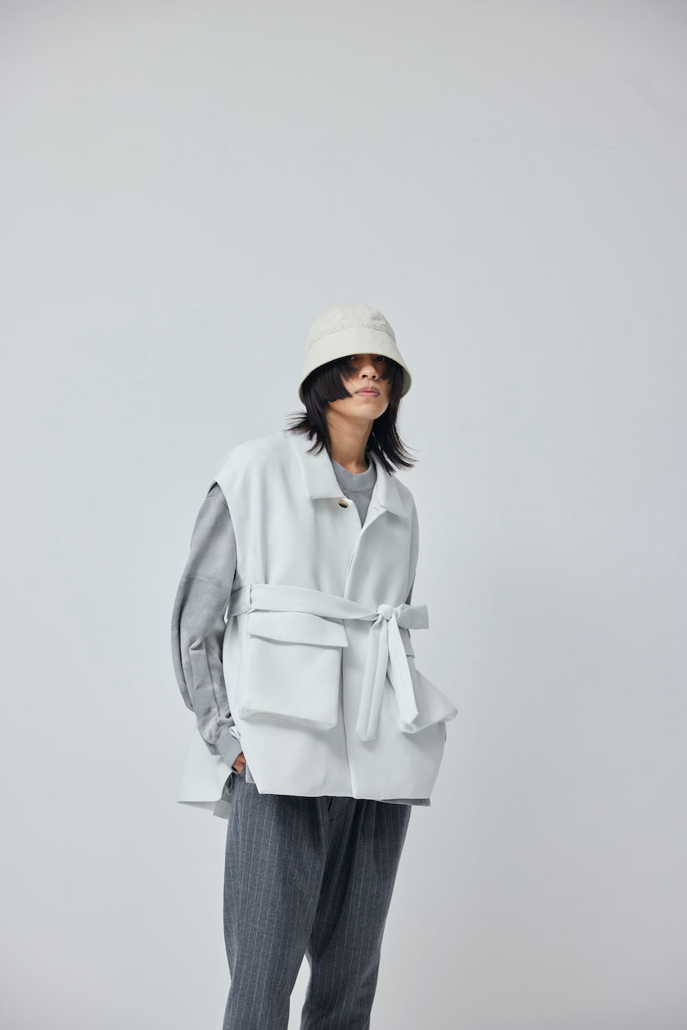 LB23AW-MJK01-TC-DA | 3Dグラフィックデタッチャブルフィールドジャケット | PLASTER