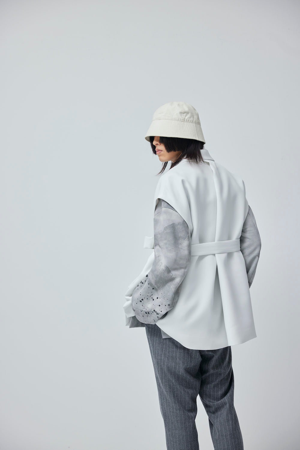 LB23AW-MJK01-TC-DA | 3Dグラフィックデタッチャブルフィールドジャケット | PLASTER