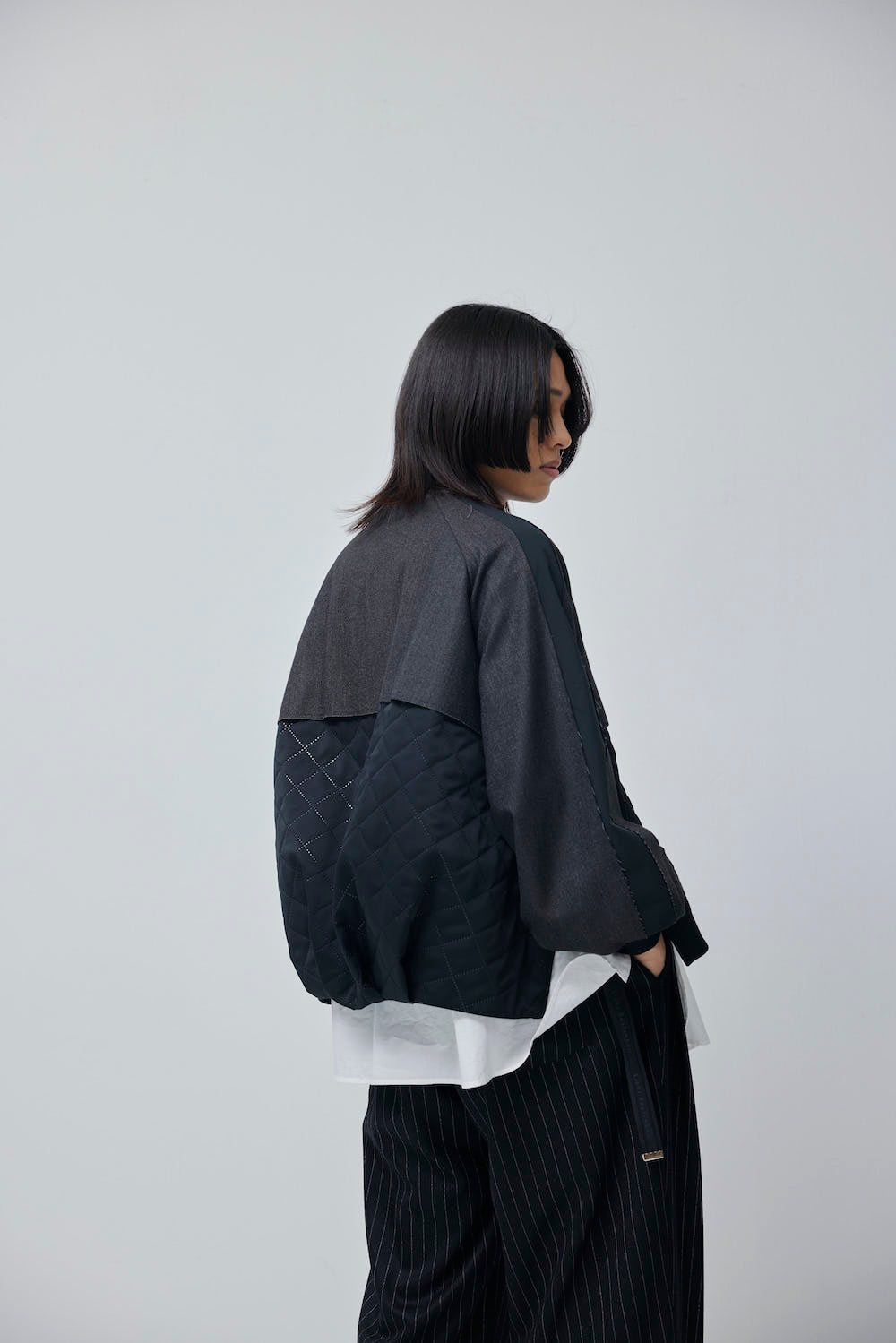 LB23AW-BL01-CWE | コミカルフォームエクセレントスーベニアジャケット | IRON