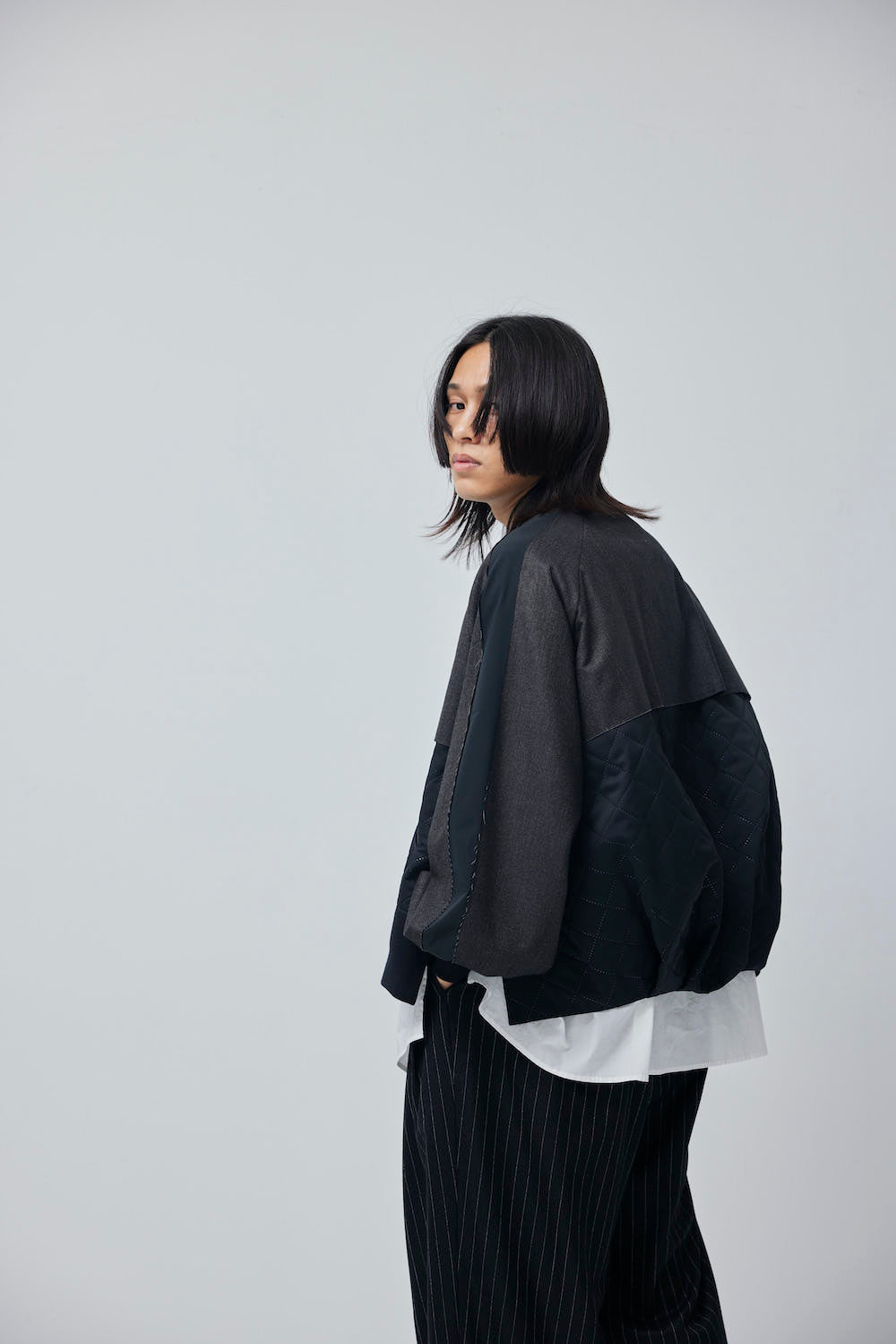 LB23AW-BL01-CWE | コミカルフォームエクセレントスーベニアジャケット | IRON