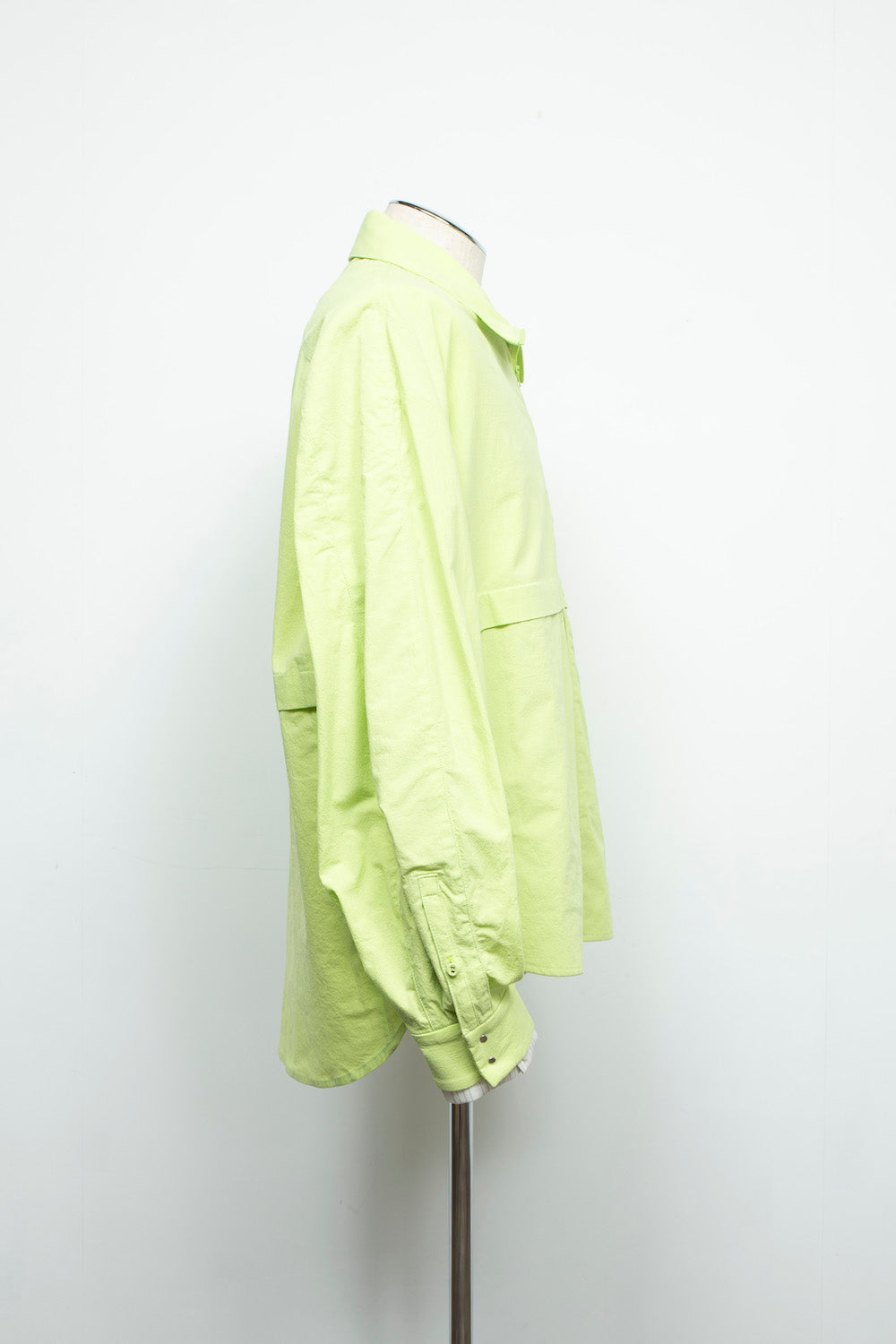 LB24AW-SHBL01-OMS | 近江サブレトラックシャツブルゾン | NEON GREEN