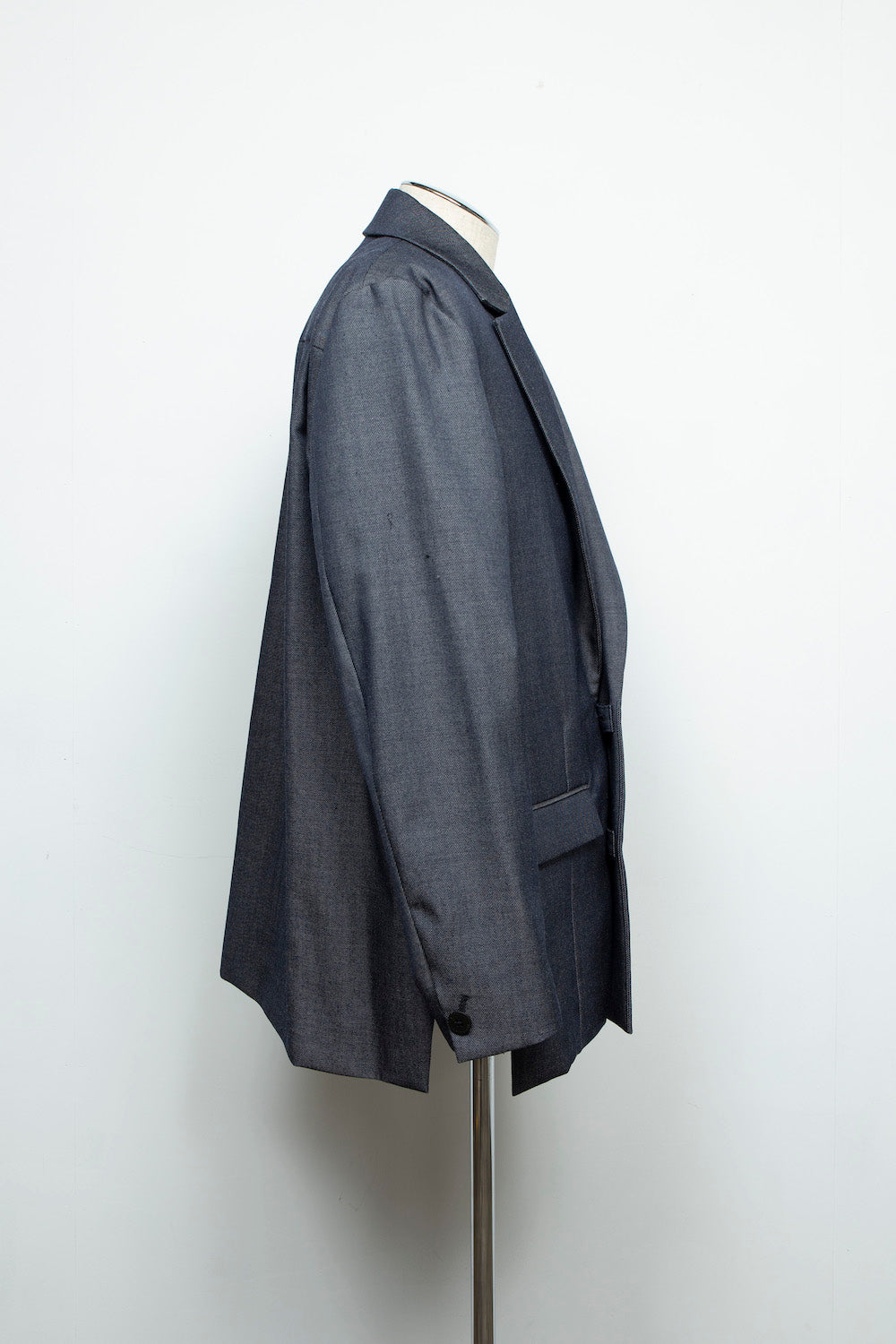 *Limited Fabric* LB24AW-JK06-WDN | Side Vent Tailored Jacket | NAVY