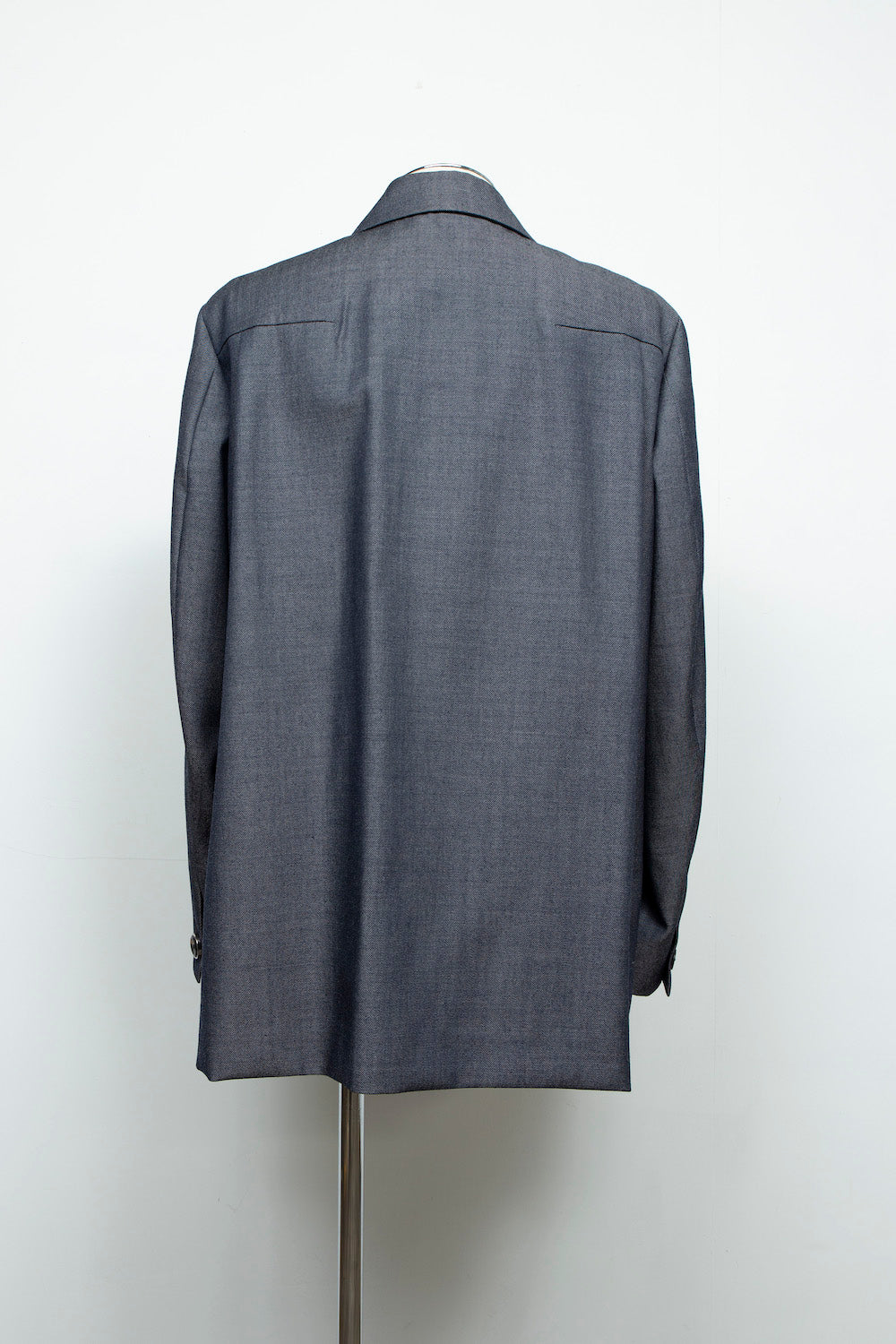 *Limited Fabric* LB24AW-JK06-WDN | Side Vent Tailored Jacket | NAVY