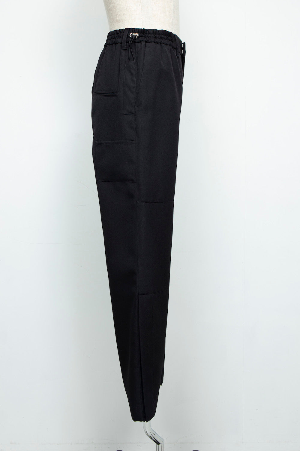 LB24AW-PT07-ADK | サイドジップペインタートラウザー | BLACK