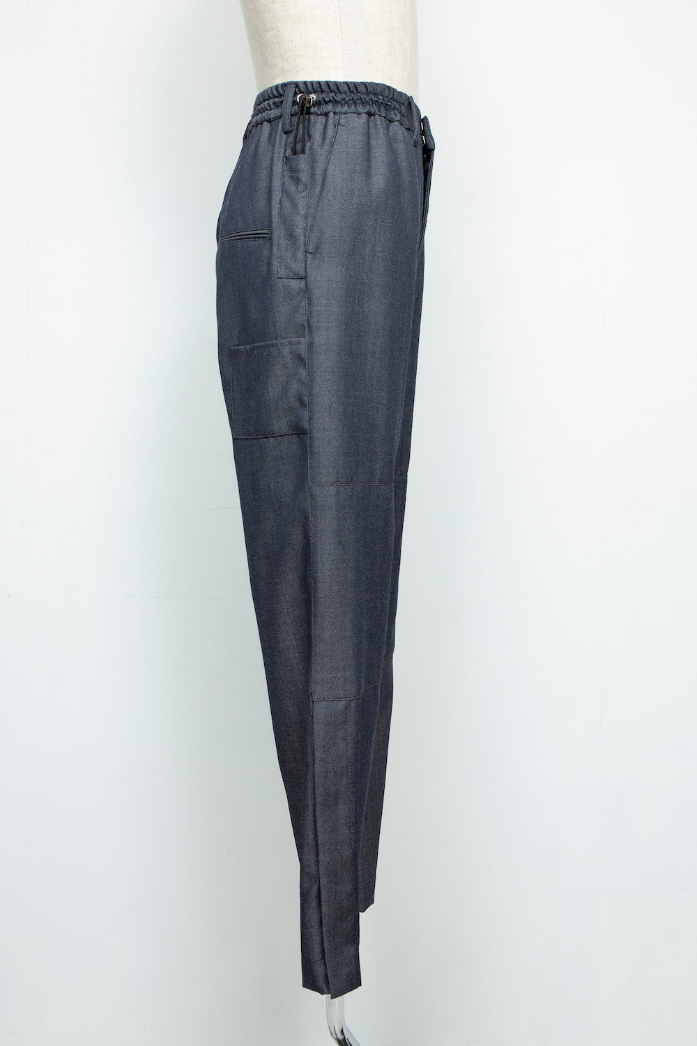 *限定ファブリック* LB24AW-PT07-WDN | サイドジップペインタートラウザー | NAVY
