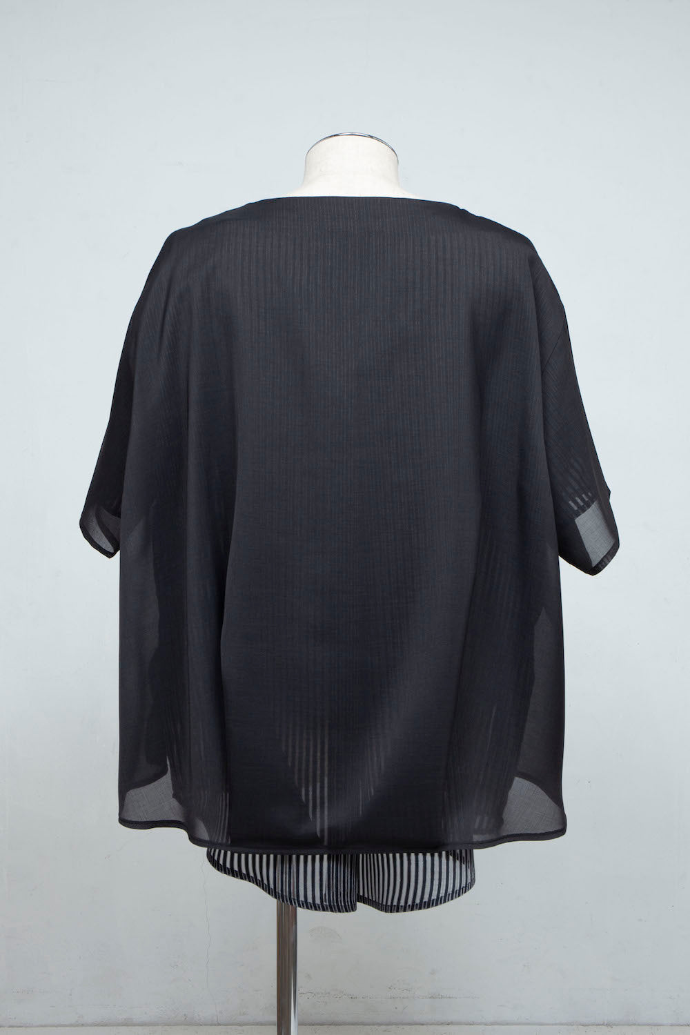 LB24SS-PO06-ETR | 船领人造层套头衫 |