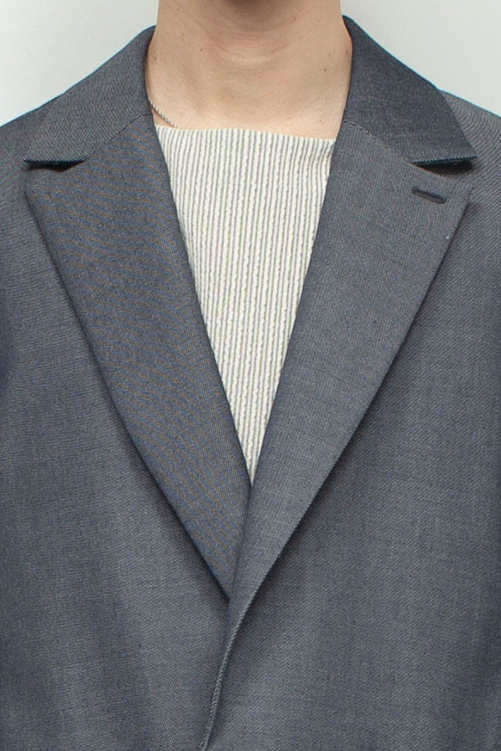 *Limited Fabric* LB24AW-JK06-WDN | Side Vent Tailored Jacket | NAVY