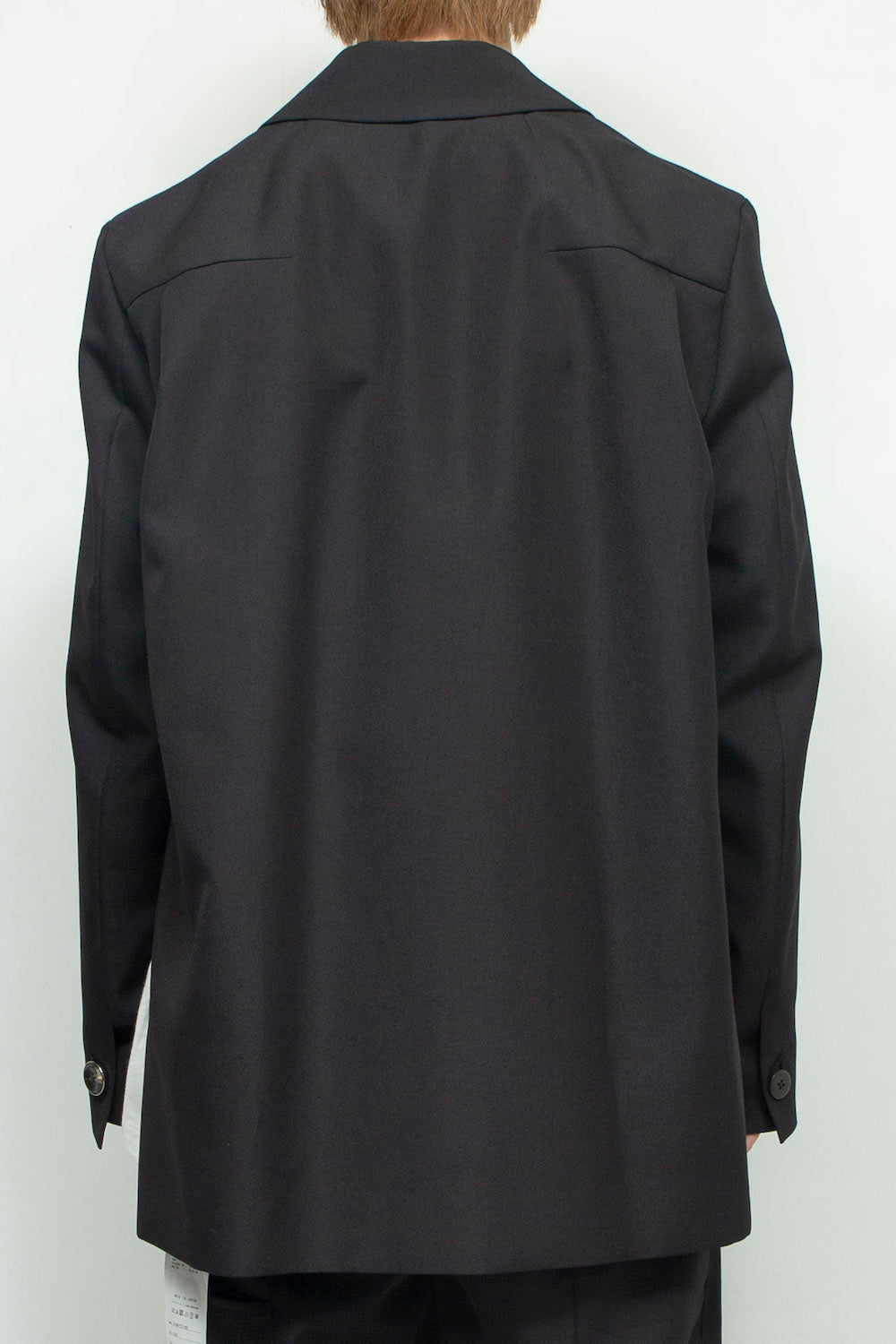LB24AW-JK06-ADK | サイドベントテーラードジャケット | BLACK