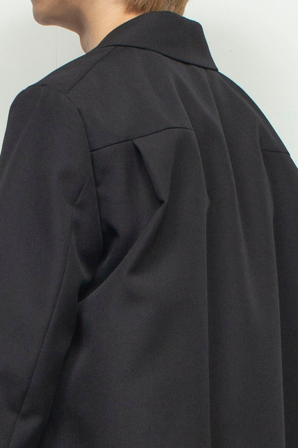 LB24AW-JK06-ADK | サイドベントテーラードジャケット | BLACK