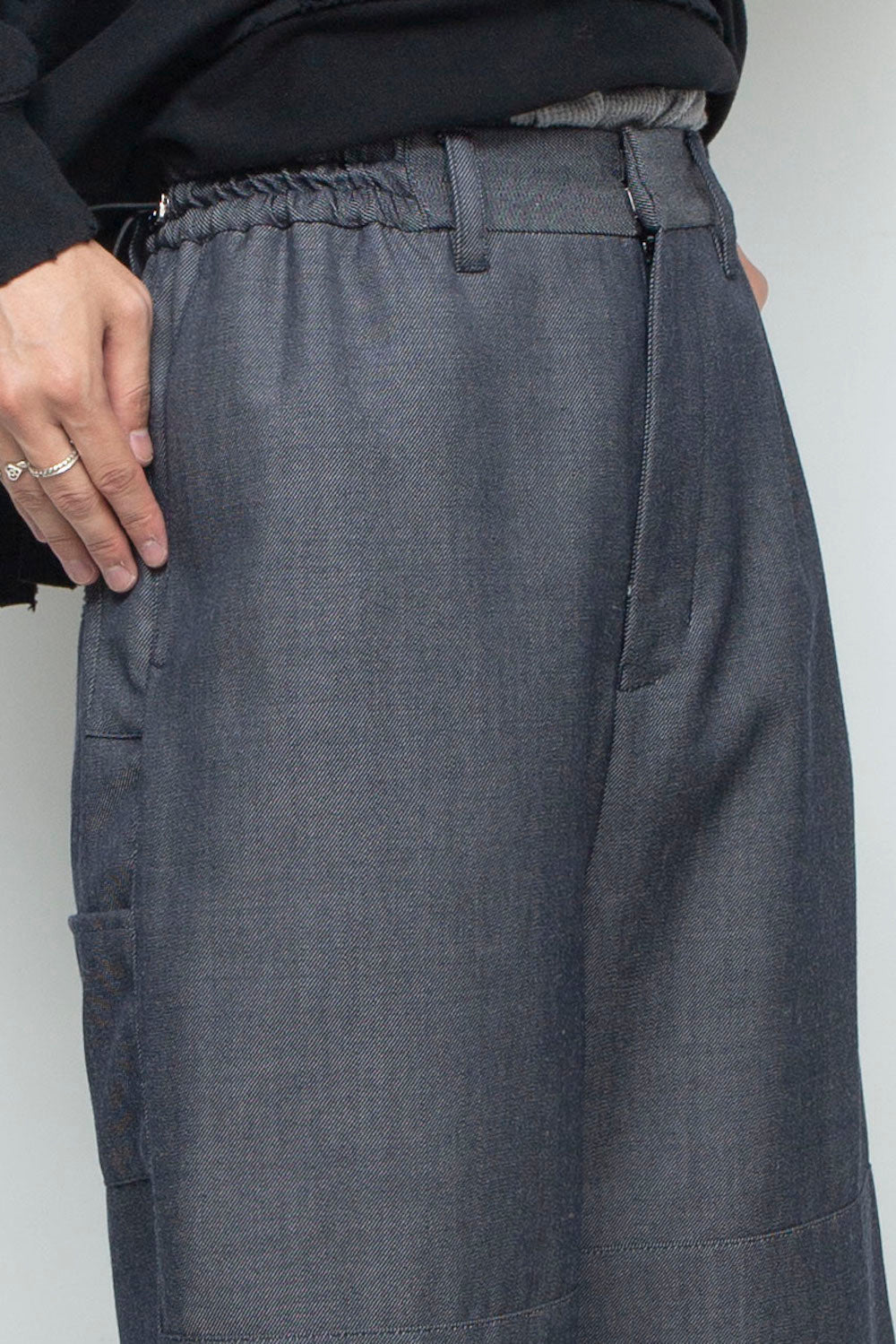 *限定ファブリック* LB24AW-PT07-WDN | サイドジップペインタートラウザー | NAVY