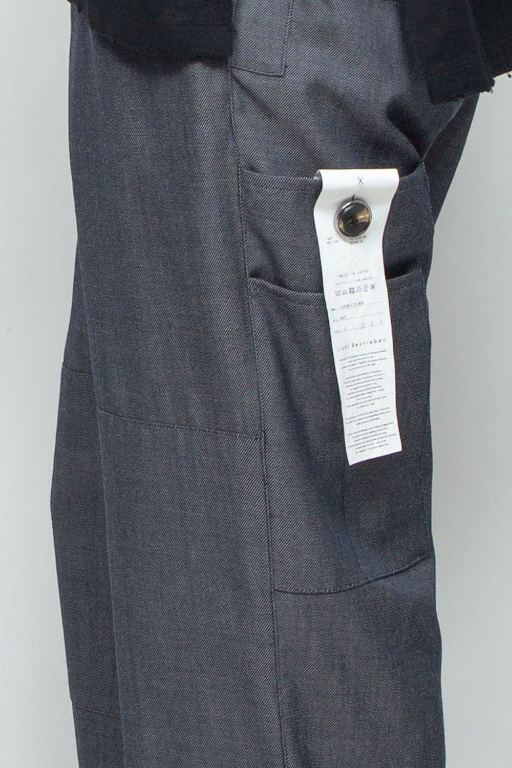 *限定ファブリック* LB24AW-PT07-WDN | サイドジップペインタートラウザー | NAVY