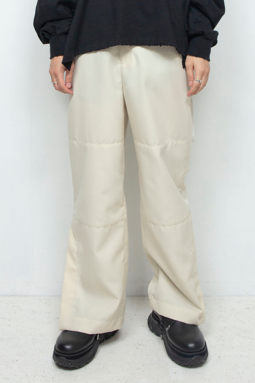 LB24AW-PT07-ADK | サイドジップペインタートラウザー | IVORY