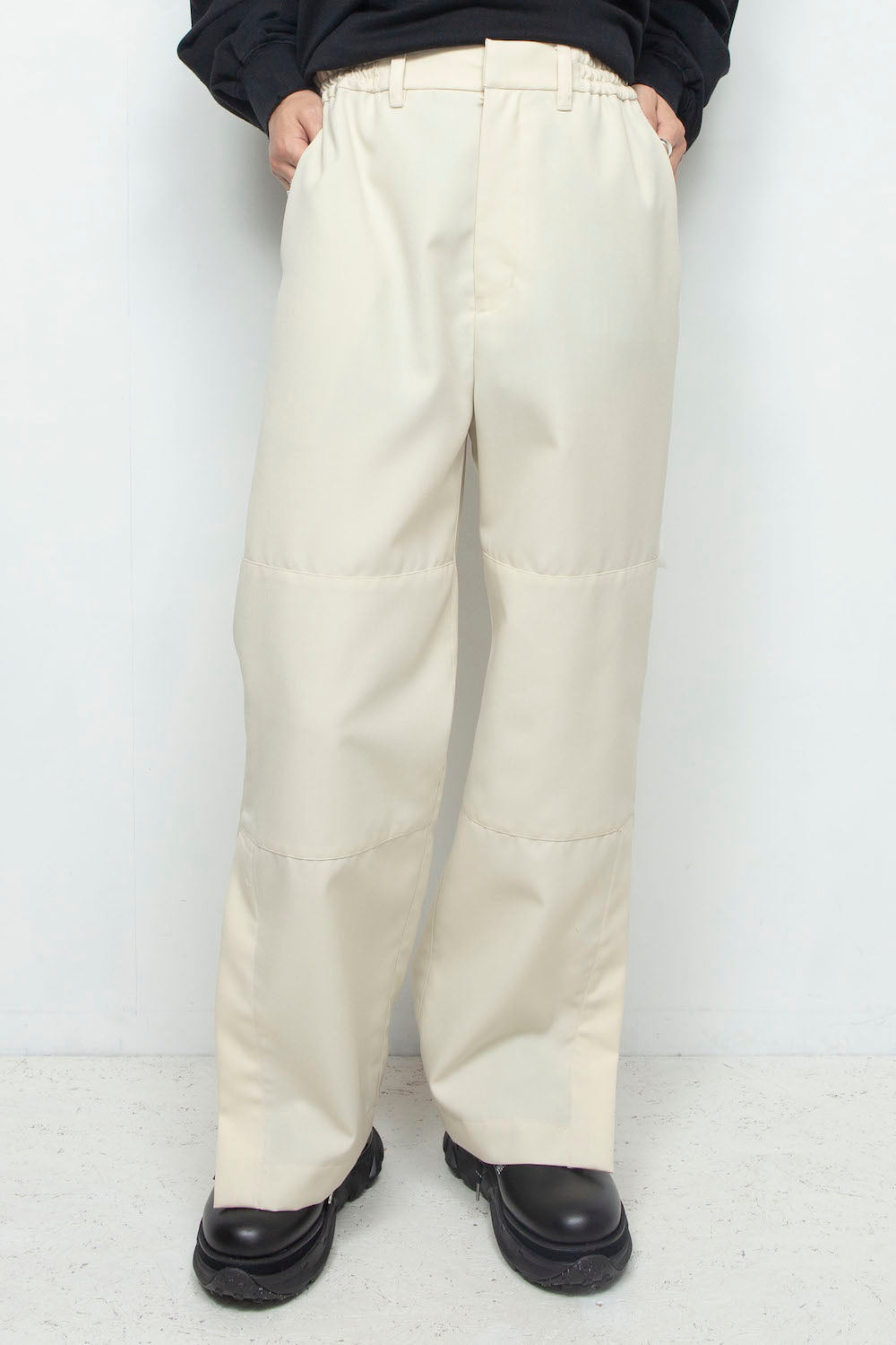 LB24AW-PT07-ADK | サイドジップペインタートラウザー | IVORY