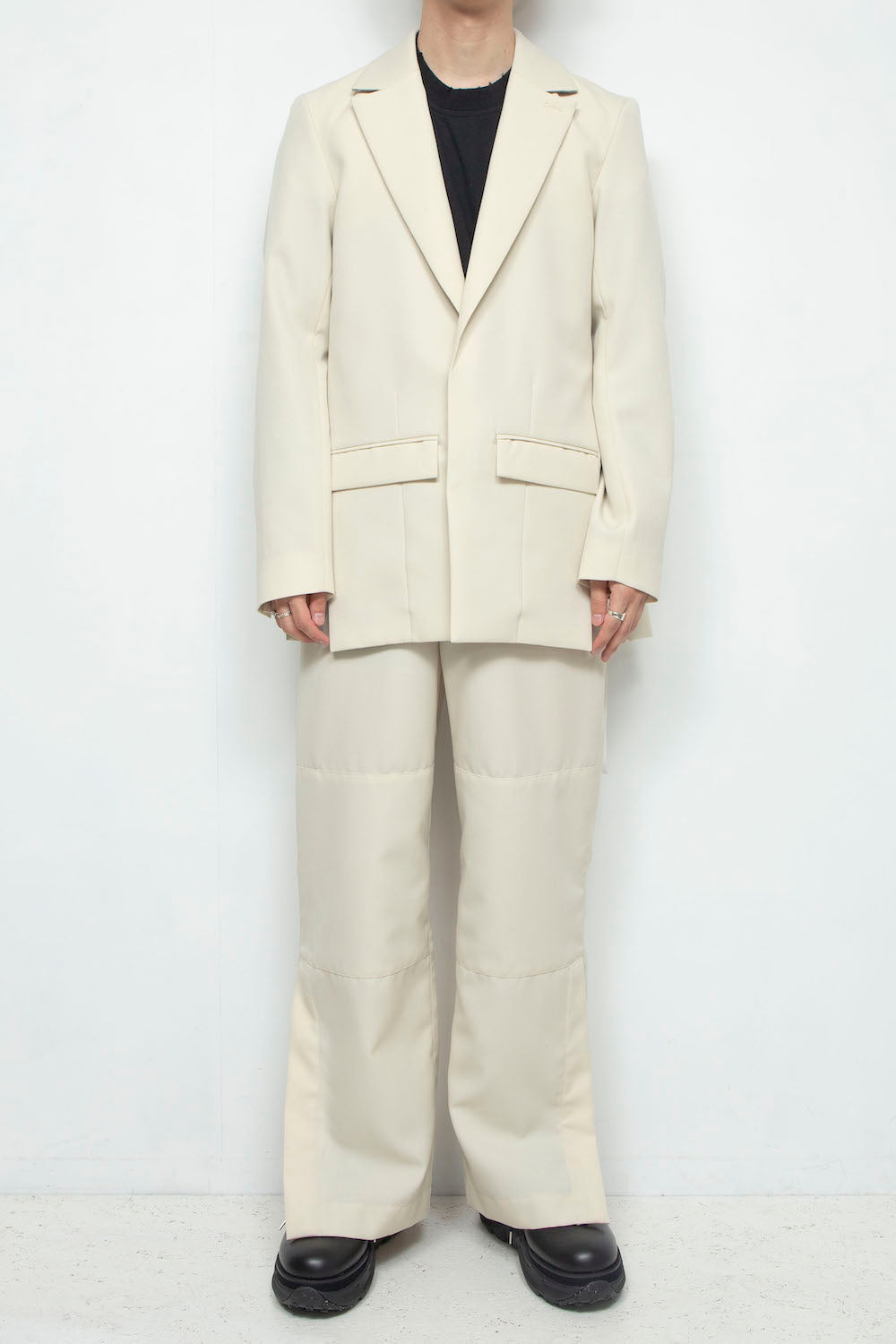 LB24AW-PT07-ADK | サイドジップペインタートラウザー | IVORY