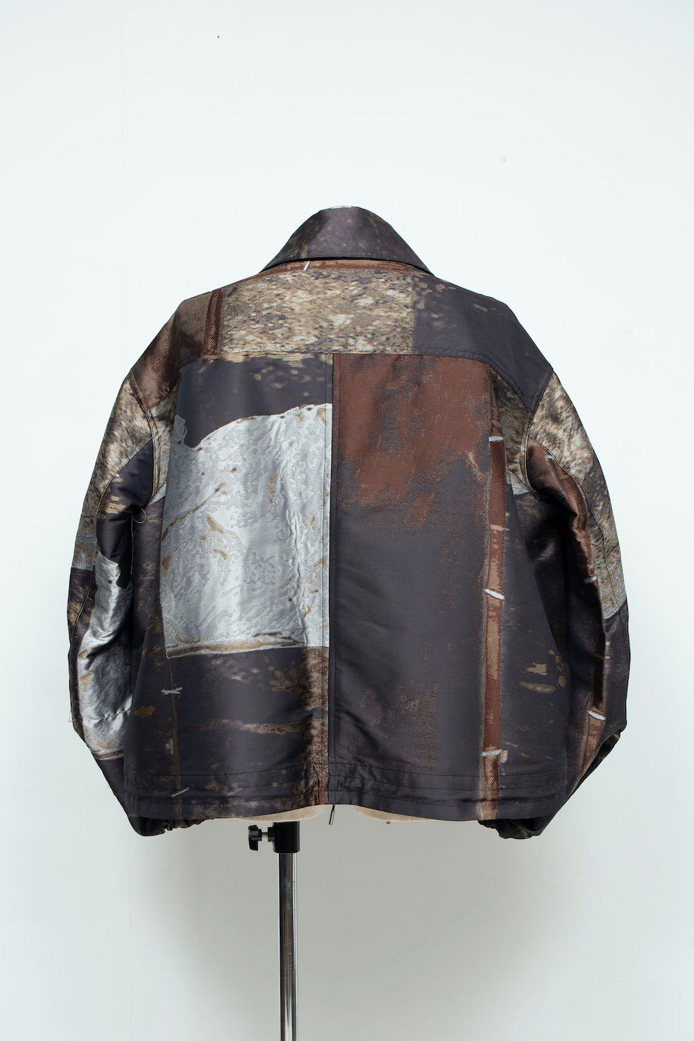 LB24AW-BL01-JQD | 艺术图案做旧提花 CWU 夹克 | LUMBER&METAL