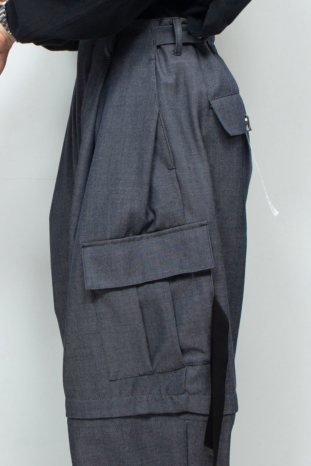 LB24AW-PT05-WDN | 羊毛人造牛仔布可拆卸工装裤 |
