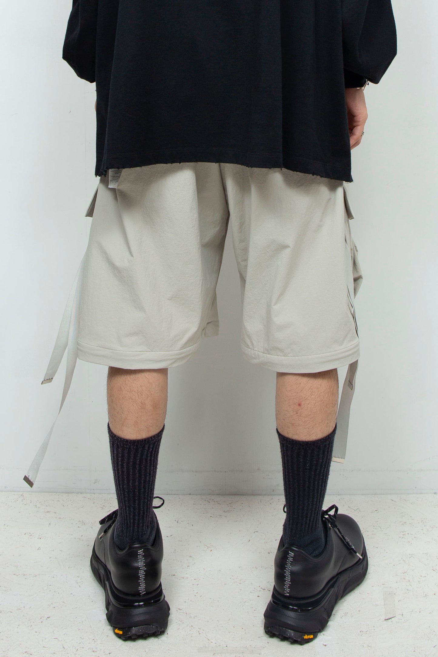 LB24AW-PT05-NBG | Onibegie 可拆卸工装裤 | 霜白色