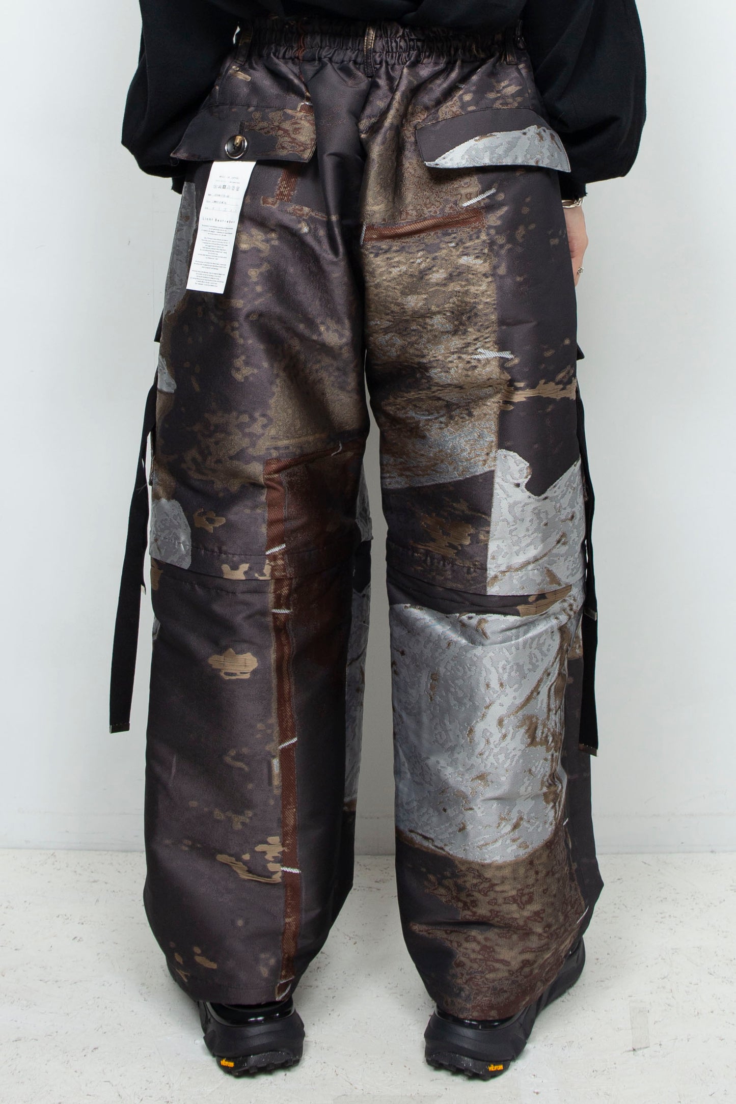 LB24AW-PT05-JQD | 艺术图案做旧提花可拆卸工装裤 | LUMBER&METAL