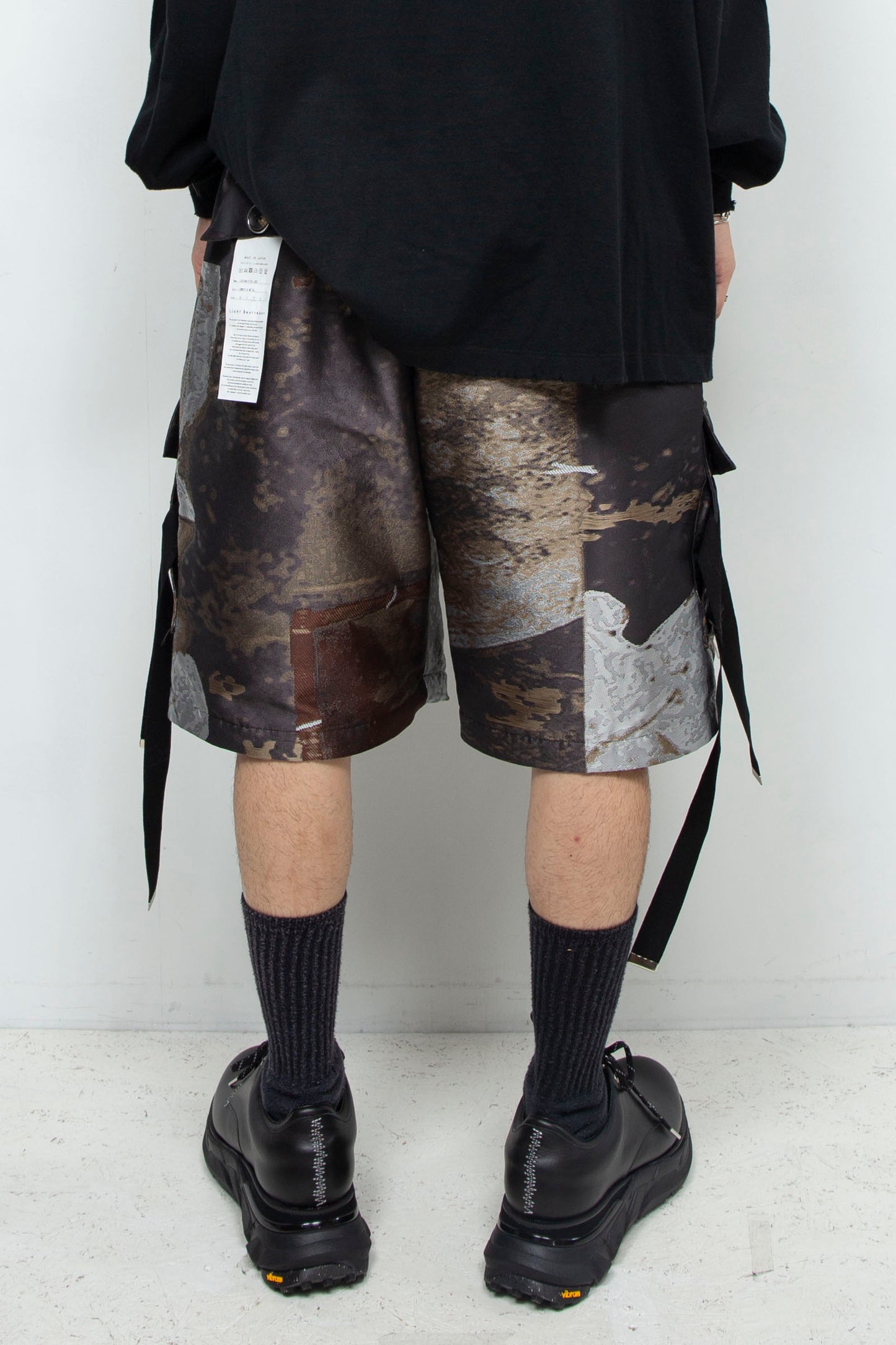 LB24AW-PT05-JQD | 艺术图案做旧提花可拆卸工装裤 | LUMBER&METAL