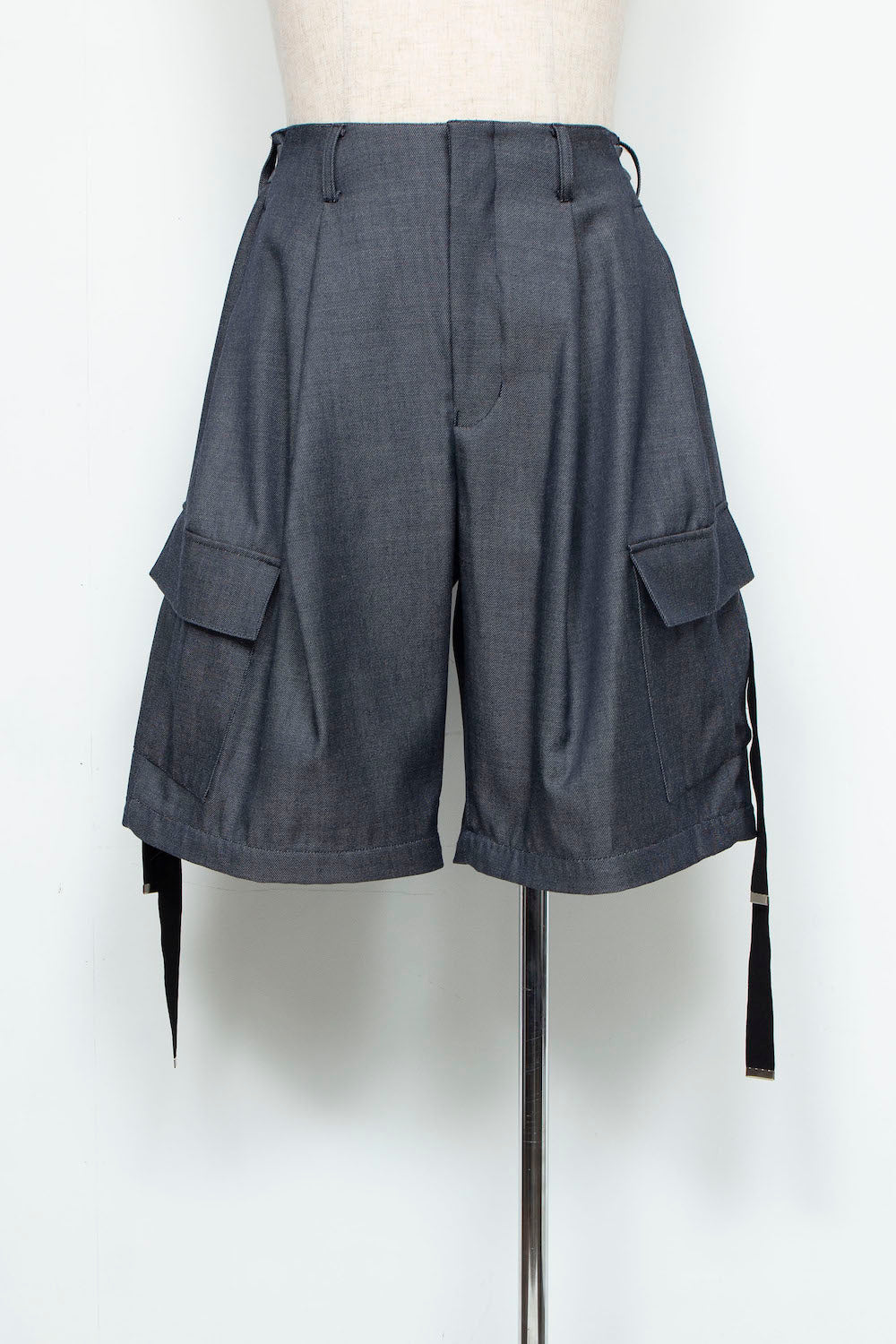 LB24AW-PT05-WDN | 羊毛人造牛仔布可拆卸工装裤 |
