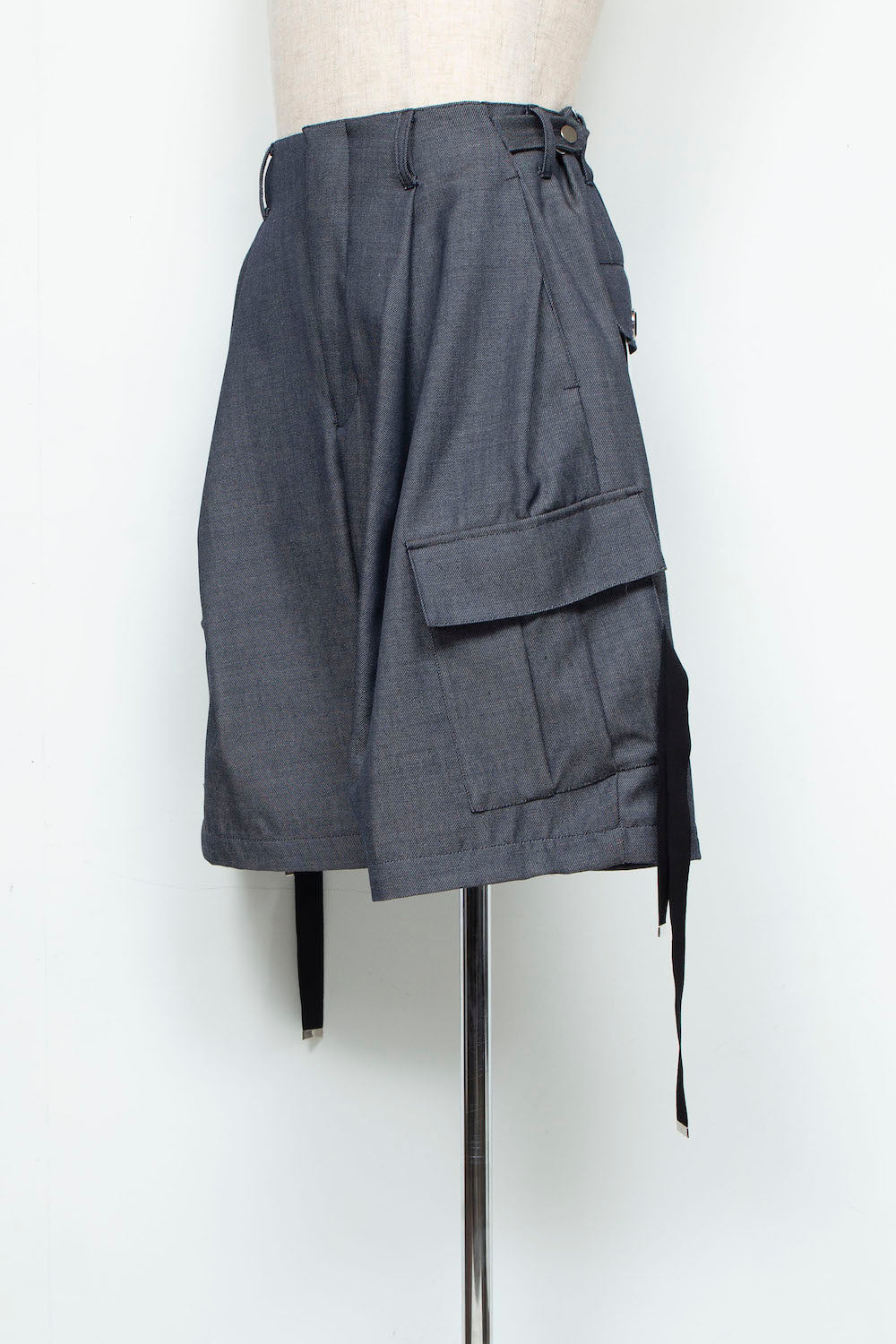 LB24AW-PT05-WDN | 羊毛人造牛仔布可拆卸工装裤 |