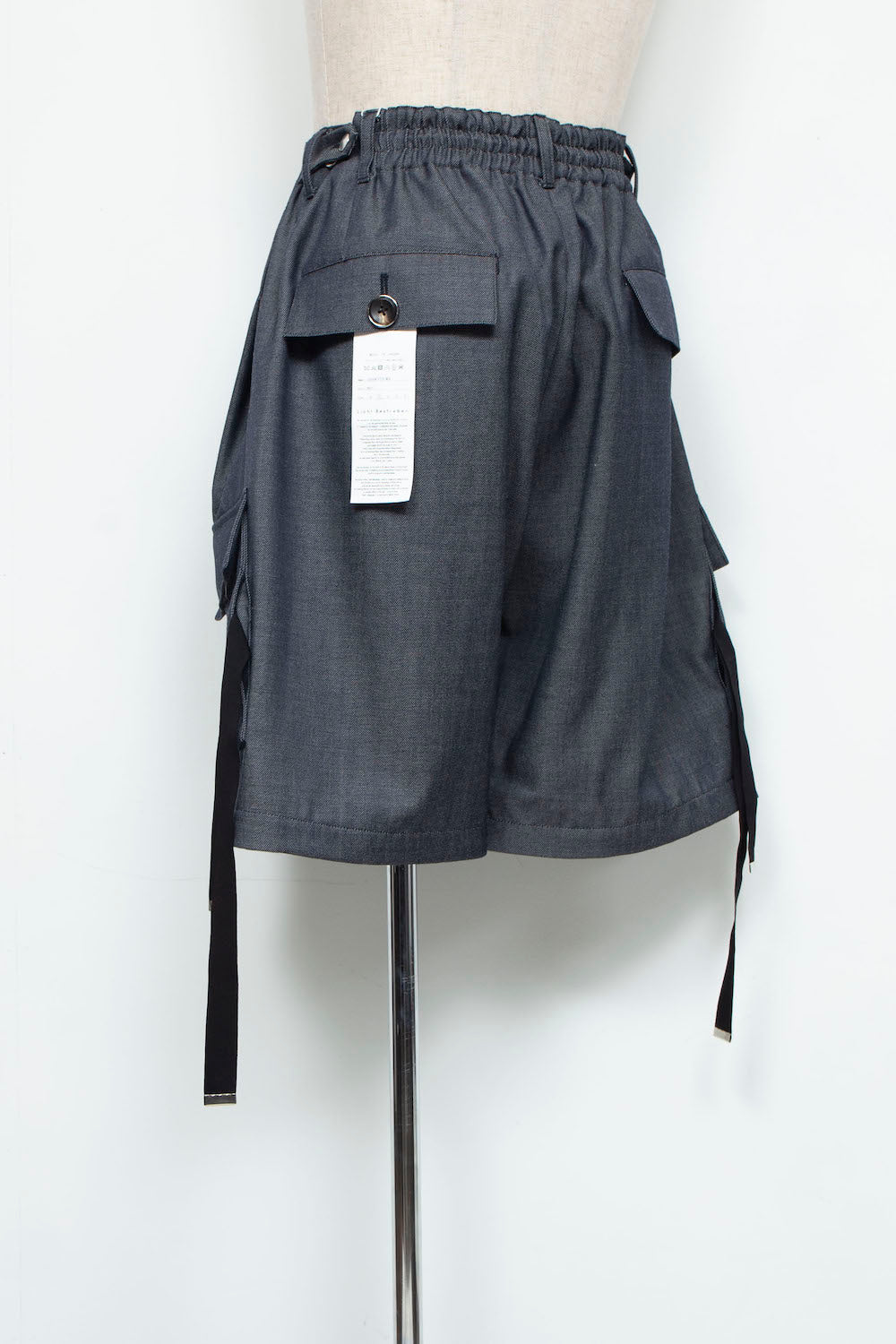 LB24AW-PT05-WDN | 羊毛人造牛仔布可拆卸工装裤 |
