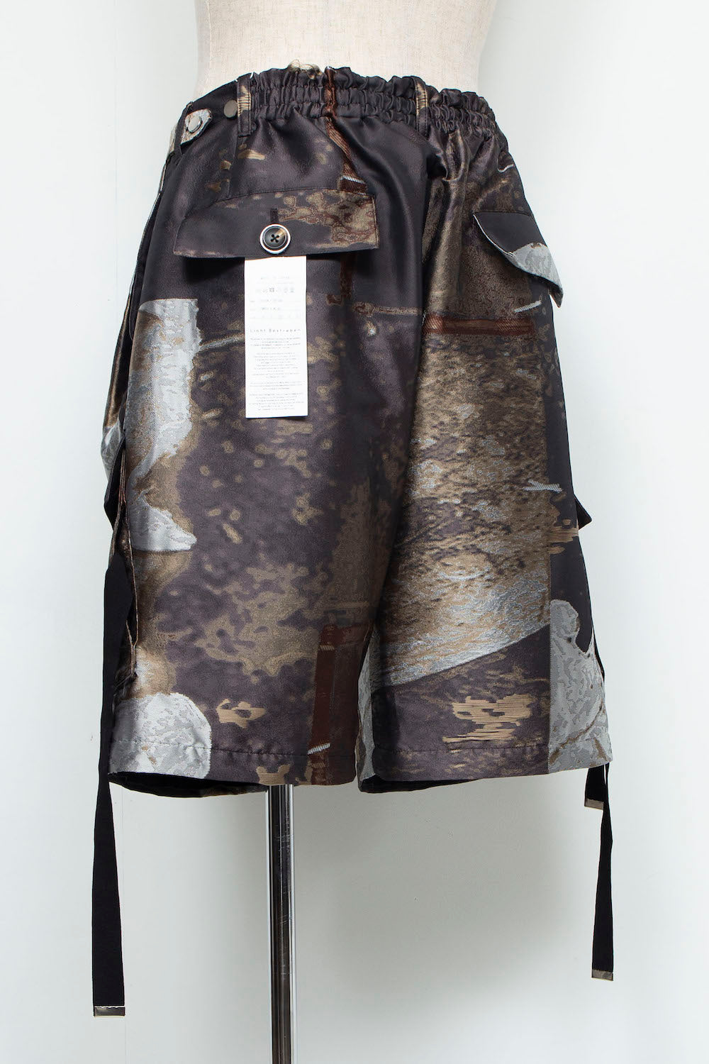 LB24AW-PT05-JQD | 艺术图案做旧提花可拆卸工装裤 | LUMBER&METAL