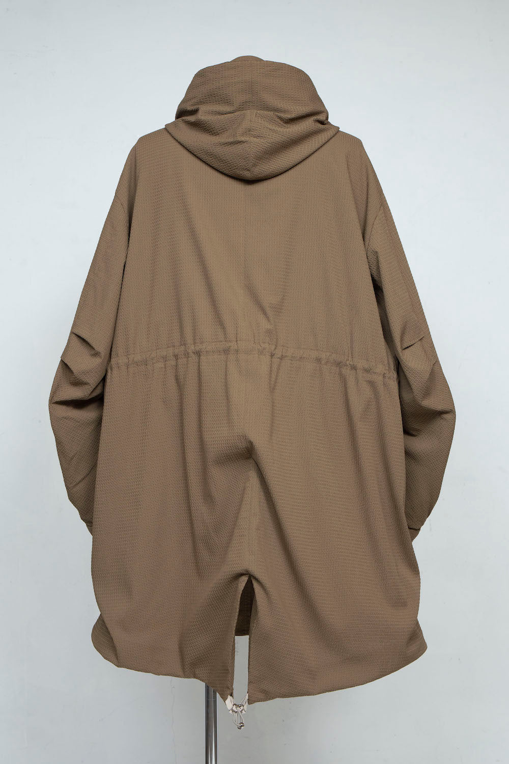 LB25SS-FC01-DTA | 'TORAY' Dot Air®︎ フィッシュテールスプリングコート | OLIVE