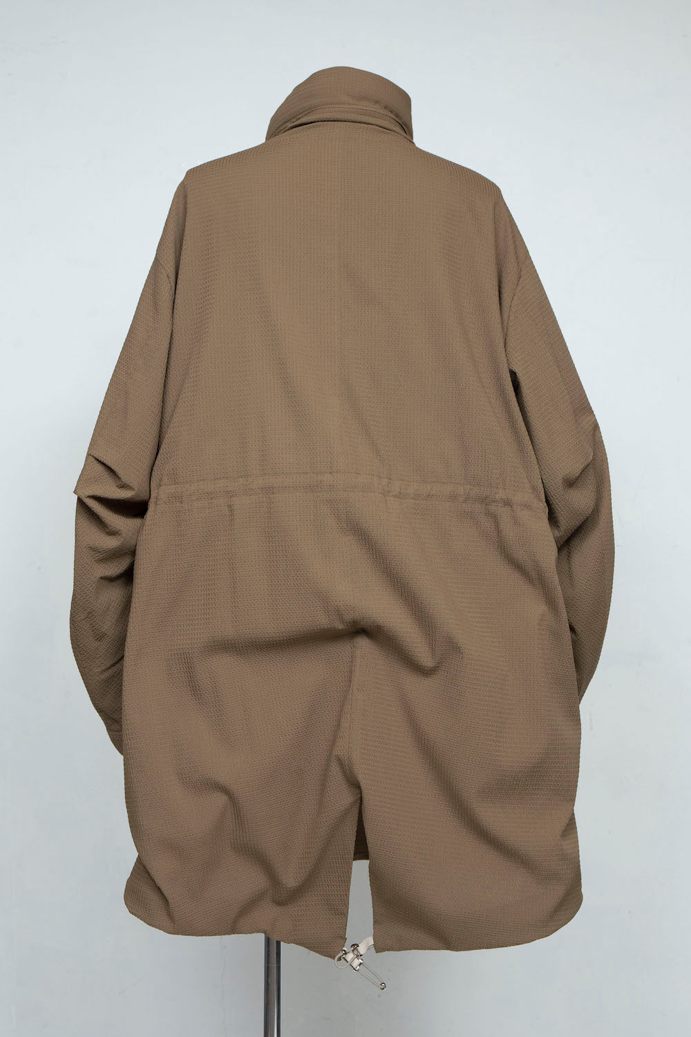 LB25SS-FC01-DTA | 'TORAY' Dot Air®︎ フィッシュテールスプリングコート | OLIVE