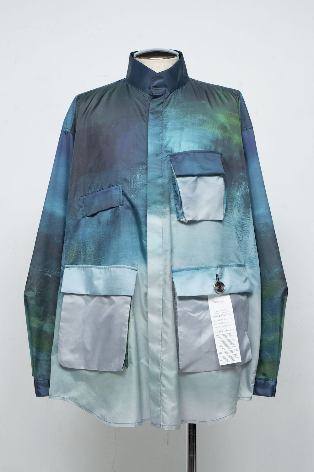 <LAST 1点>LB25SS-SH07-LSC | オリジナルグラフィック M-65モチーフシャツジャケット | COLD LANDSCAPE