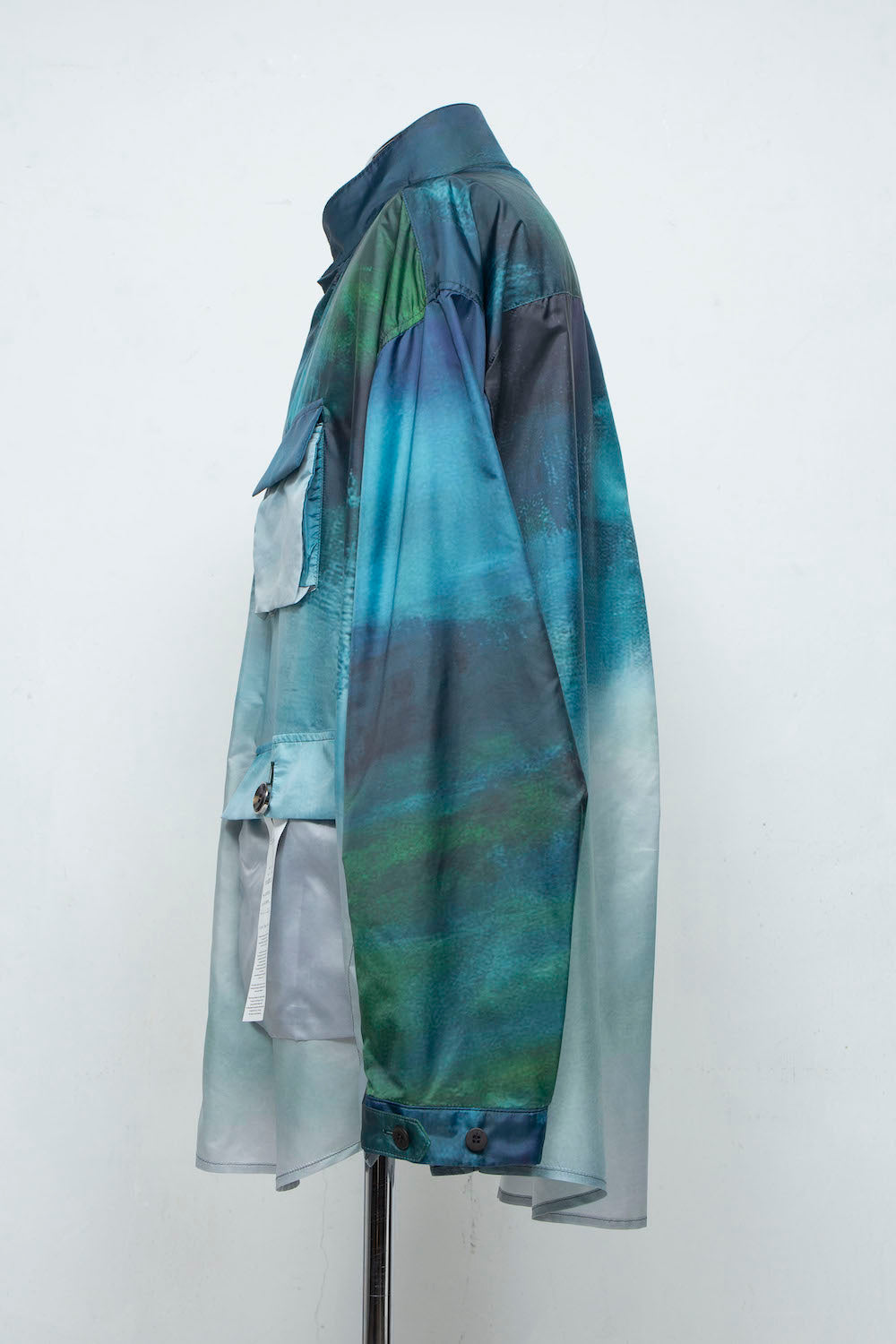 <LAST 1点>LB25SS-SH07-LSC | オリジナルグラフィック M-65モチーフシャツジャケット | COLD LANDSCAPE
