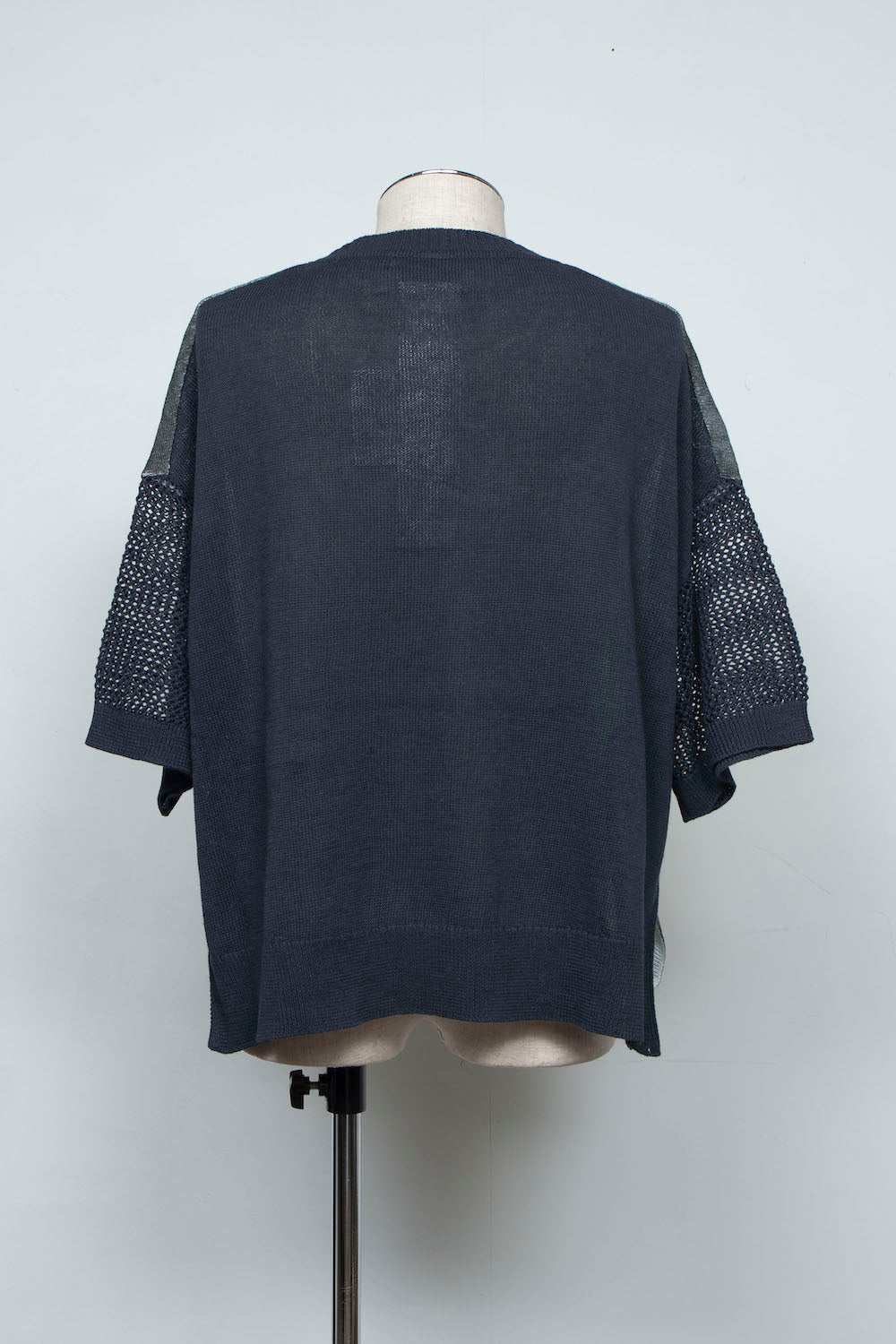 LB25SS-KNTE04 | グラフィカルサマーニットTシャツ | CHARCOAL×GREEN
