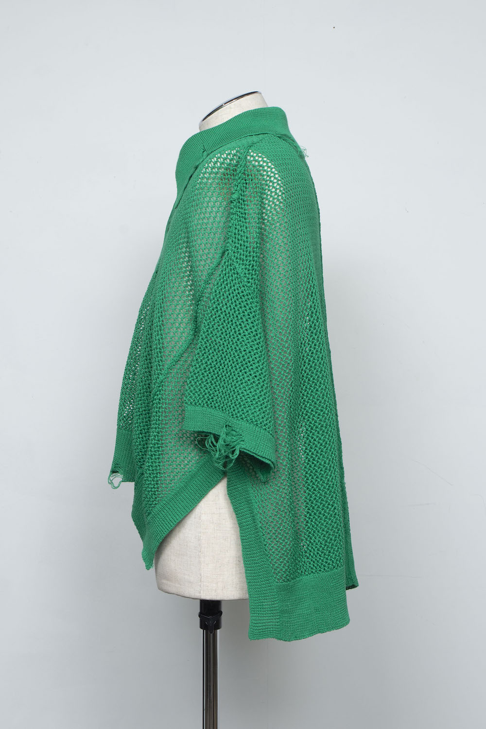 <LAST 1点>
LB25SS-KNPS02 | クラッシュドシアーニットポロ | GREEN