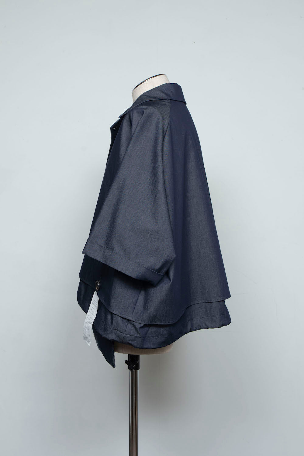 LB25SS-SH09-DDI | COOLMOTION®️ Short Trench Half Sleeve Jacket | NAVY