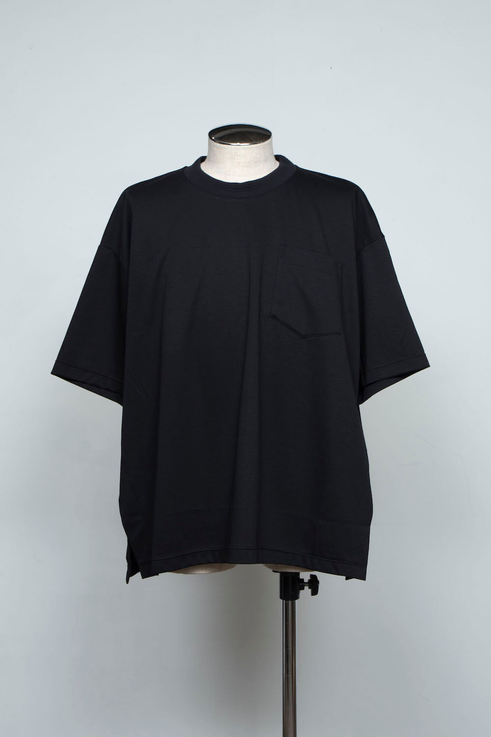 <last>LB25SS-TE09-PLN | 优质比马棉原味罗纹T恤 | 黑色</last>