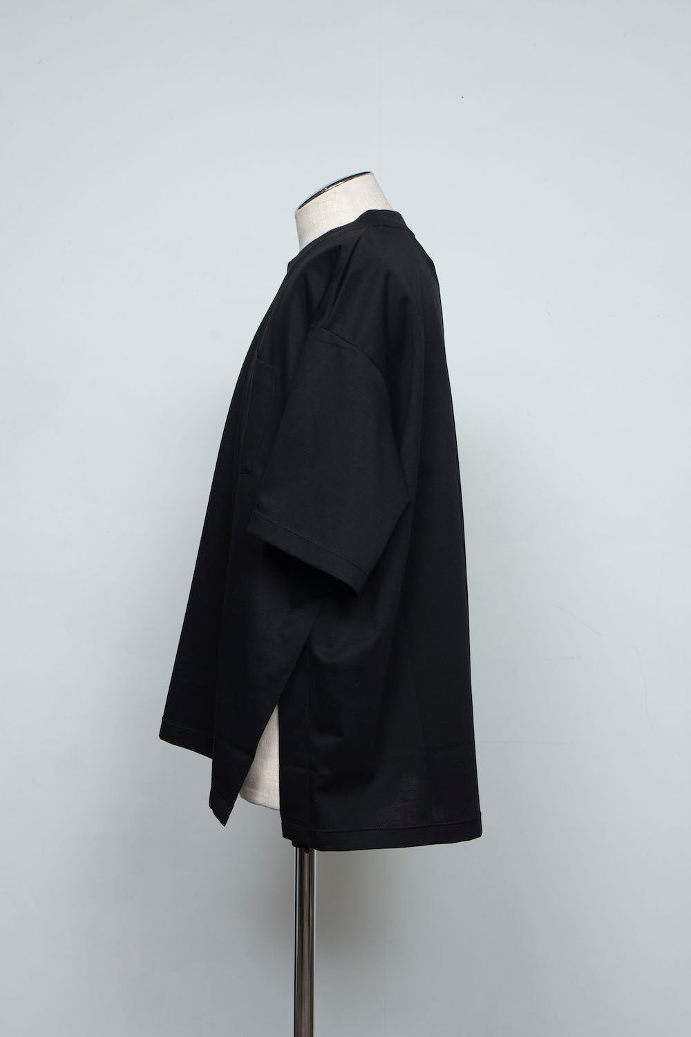 <last>LB25SS-TE09-PLN | 优质比马棉原味罗纹T恤 | 黑色</last>