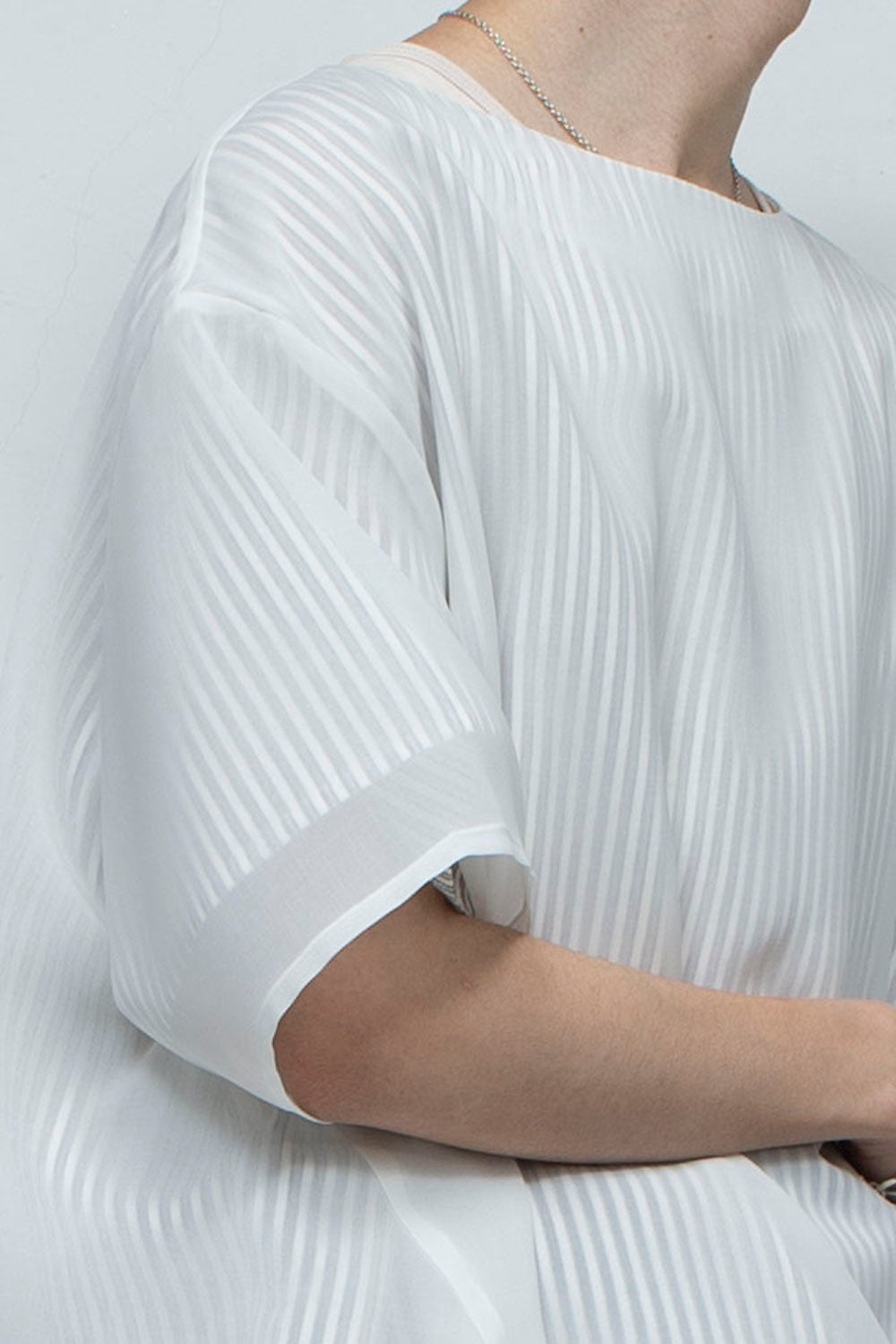 LB24SS-PO06-ETR | 船领人造层套头衫 |