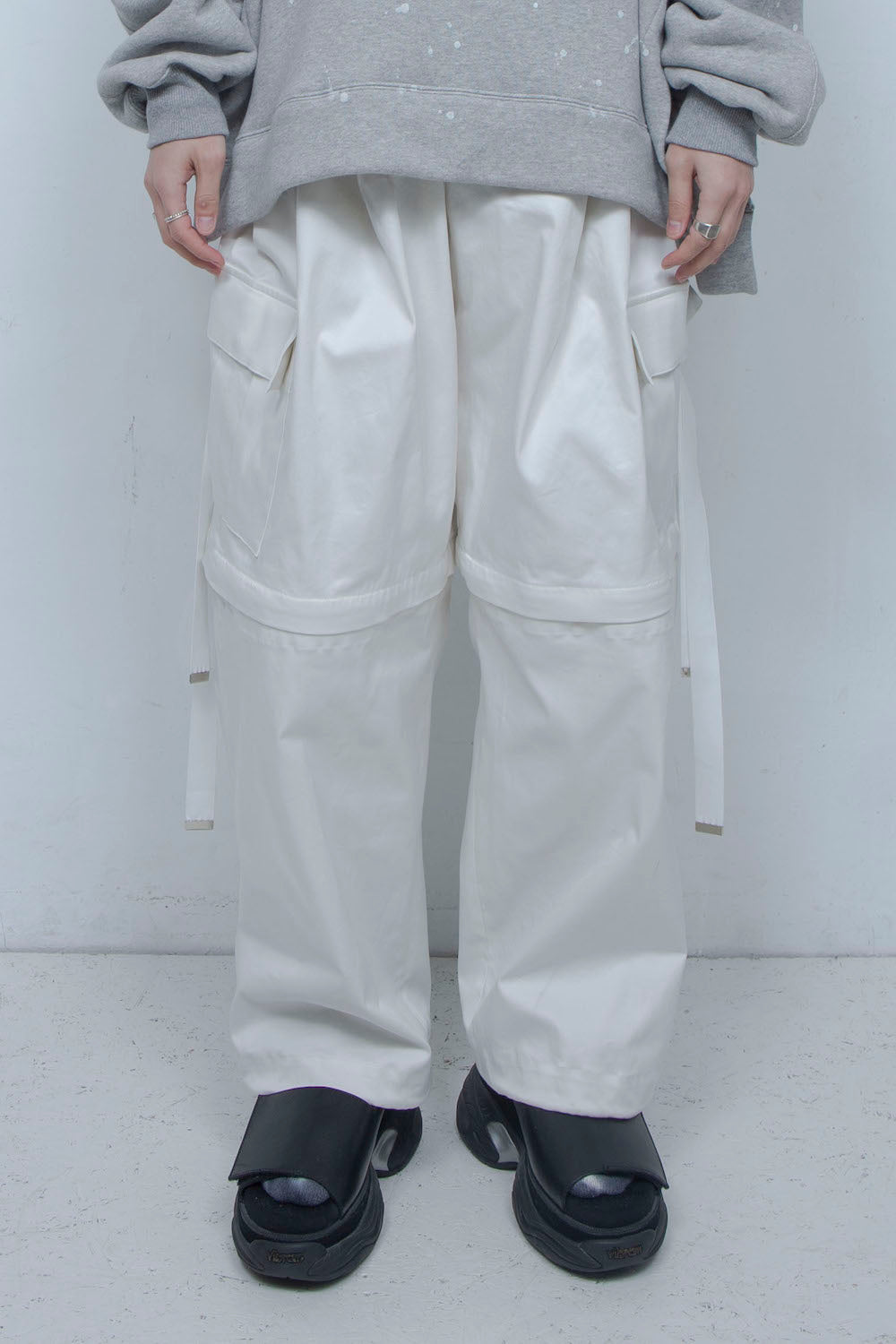 LB24SS-PT05-OCS | デタッチャブルワイドカーゴパンツ | OFF WHITE