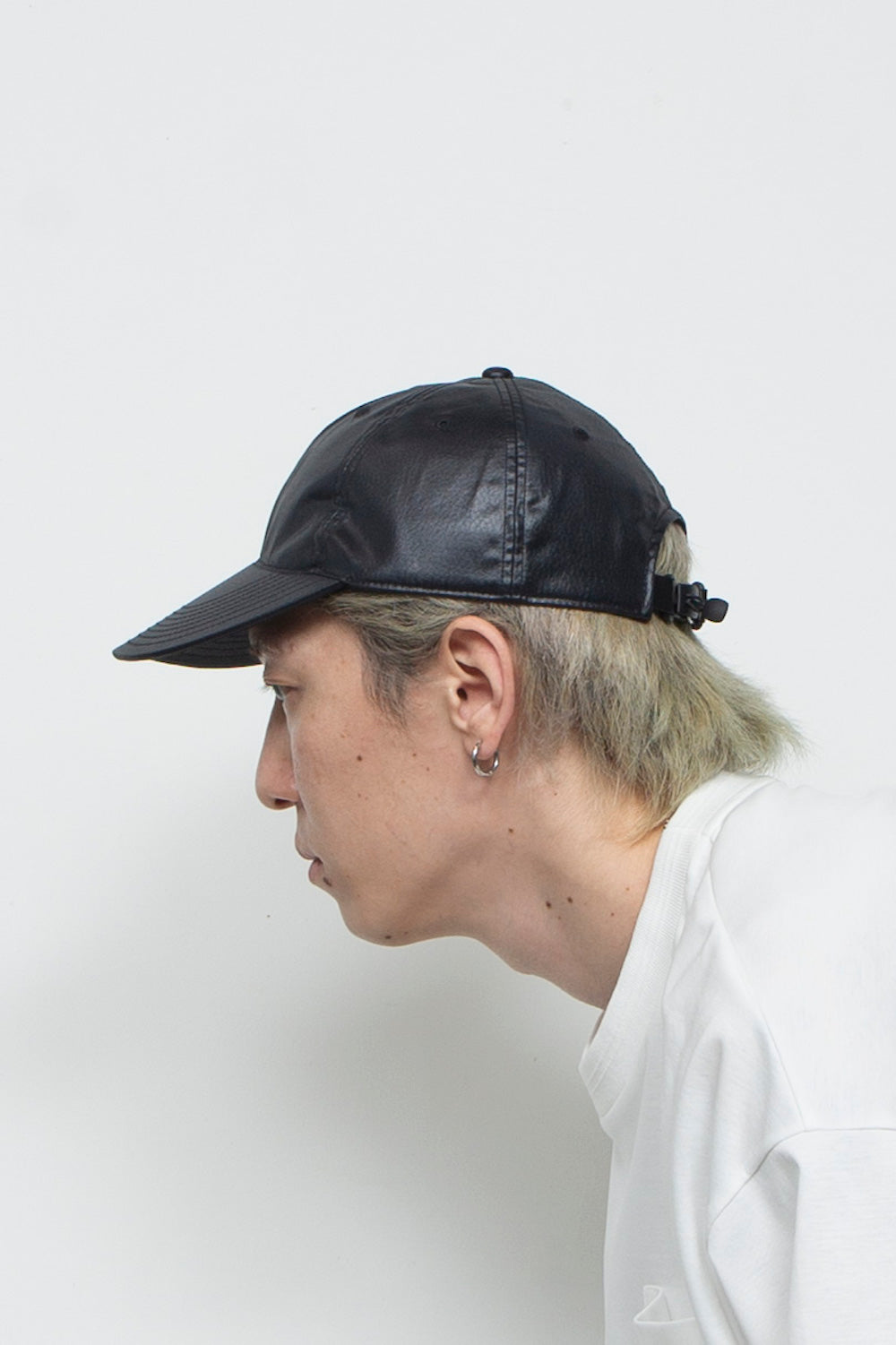 LB25AW-CAP01-FFL | FAKE-FAKE LEATHER Ⅱ FIDLOCK®マグネットバックルキャップ | BLACK