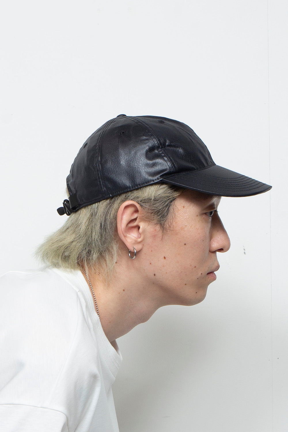LB25AW-CAP01-FFL | FAKE-FAKE LEATHER Ⅱ FIDLOCK®マグネットバックルキャップ | BLACK