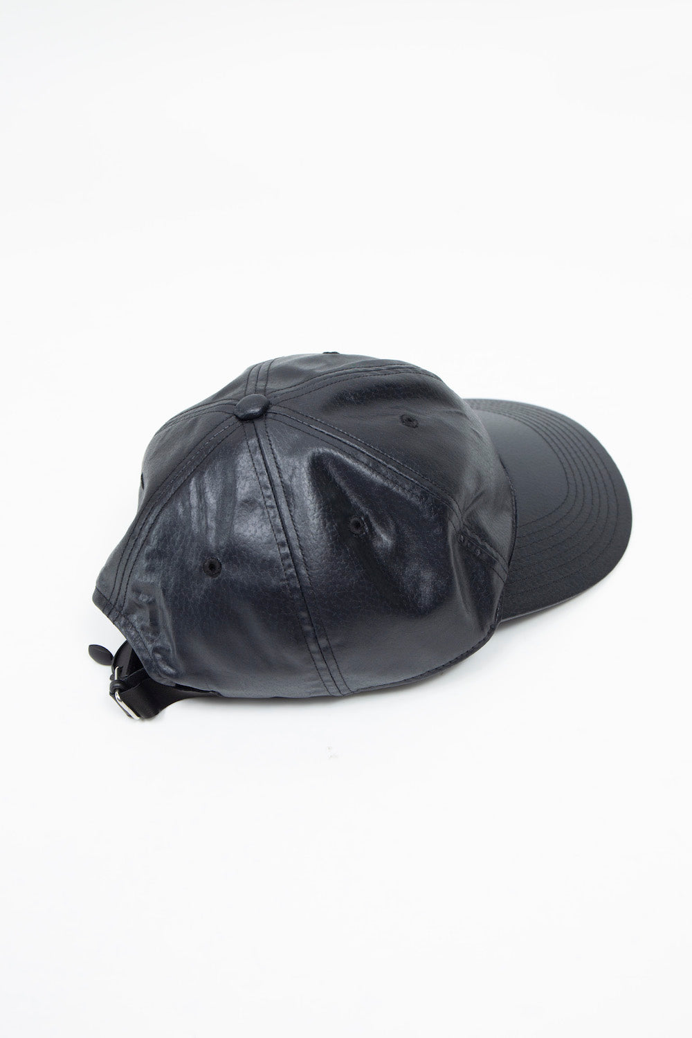 LB25AW-CAP01-FFL | FAKE-FAKE LEATHER Ⅱ FIDLOCK®マグネットバックルキャップ | BLACK