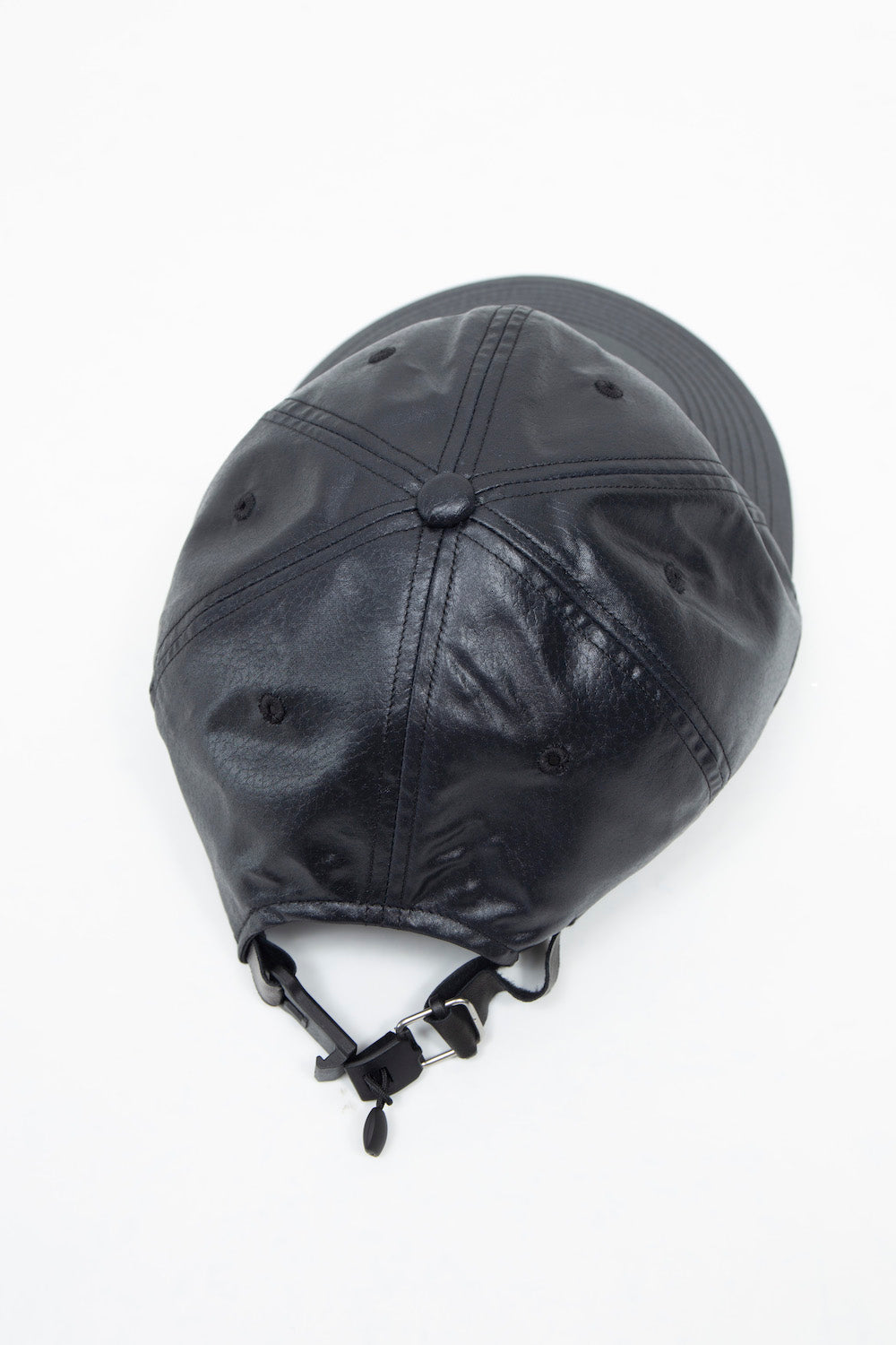 LB25AW-CAP01-FFL | FAKE-FAKE LEATHER Ⅱ FIDLOCK®マグネットバックルキャップ | BLACK