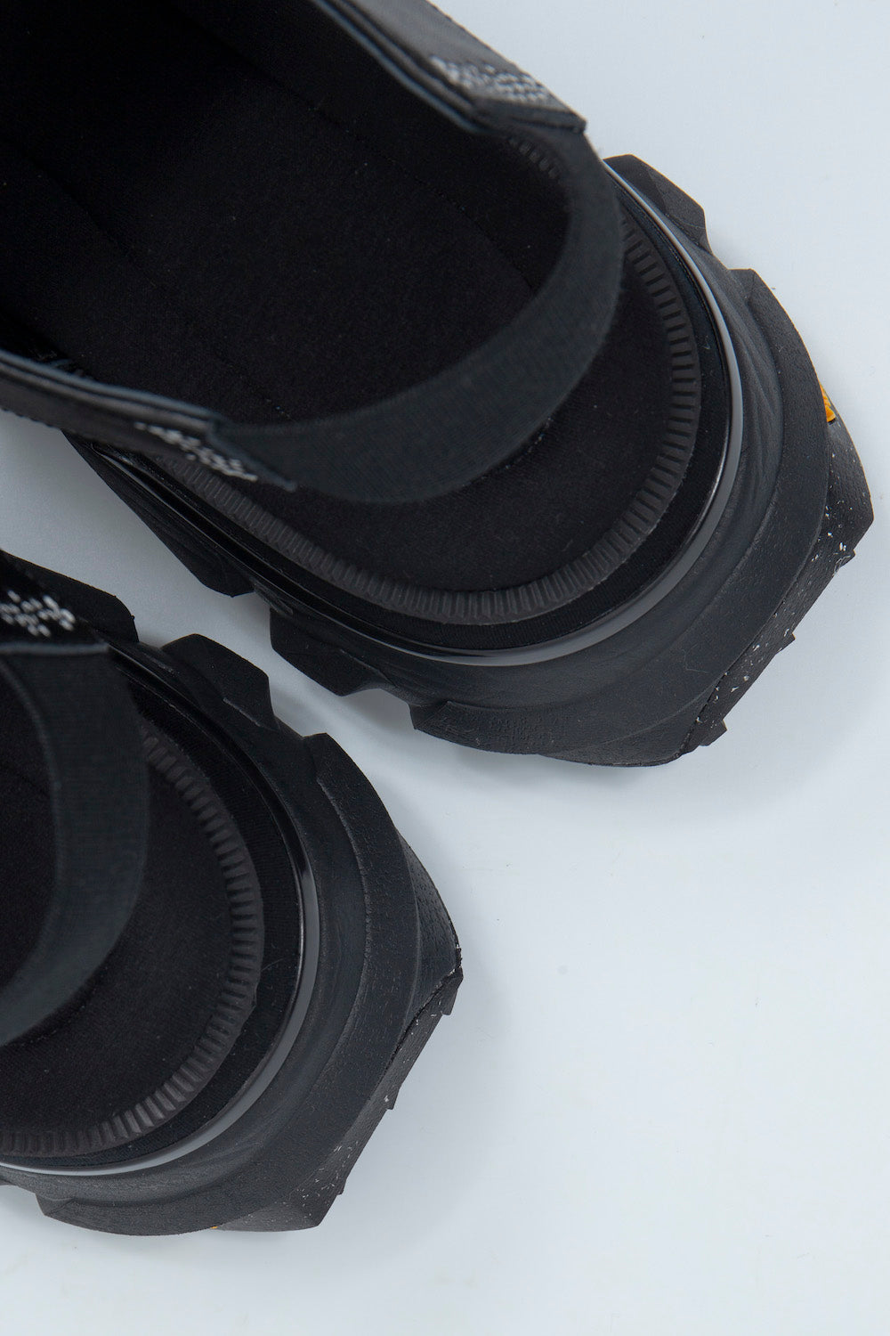 *限定* *復刻版* LBLM-SHOES03 | ステッチワークドッキングレザーサンダル | BLACK
