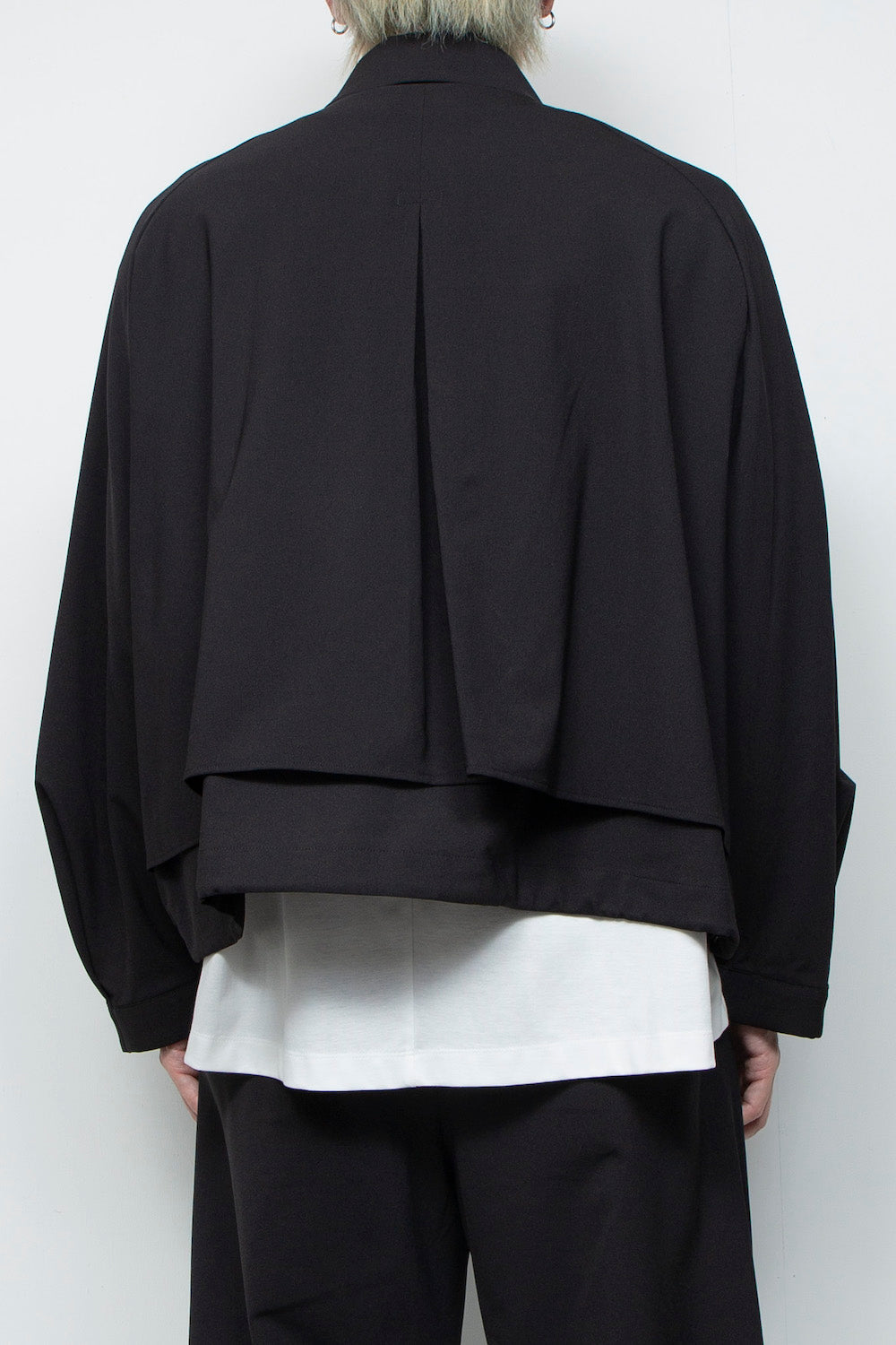 <LAST 1点> LB25AW-SH09-BDS | 3レイヤーボンディングスーツショートトレンチジャケット | BLACK