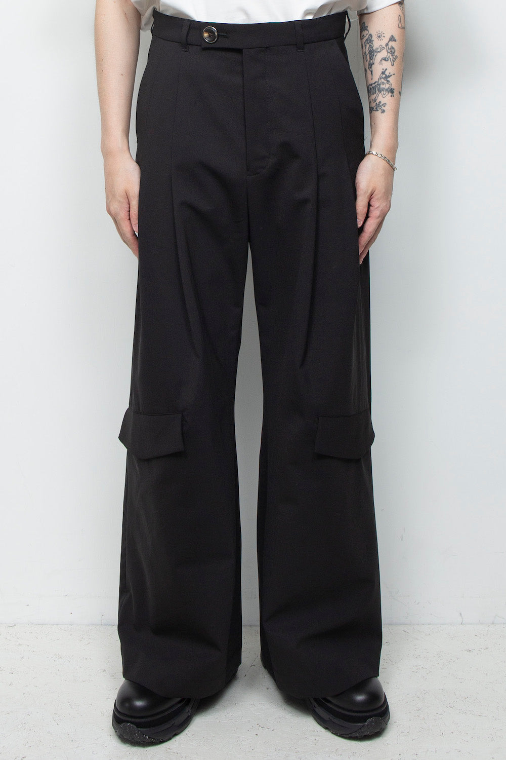 <LAST 1点> LB25AW-PT09-BDS | 3レイヤーボンディングスーツシンフラップバギートラウザー | BLACK