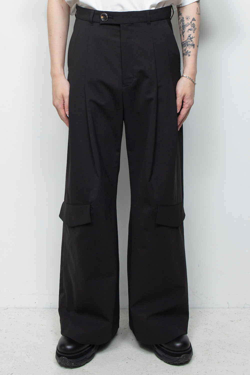 <LAST 1点> LB25AW-PT09-BDS | 3レイヤーボンディングスーツシンフラップバギートラウザー | BLACK