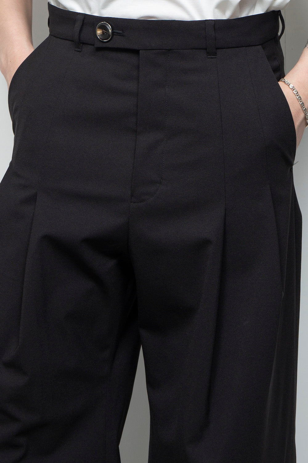<LAST 1点> LB25AW-PT09-BDS | 3レイヤーボンディングスーツシンフラップバギートラウザー | BLACK