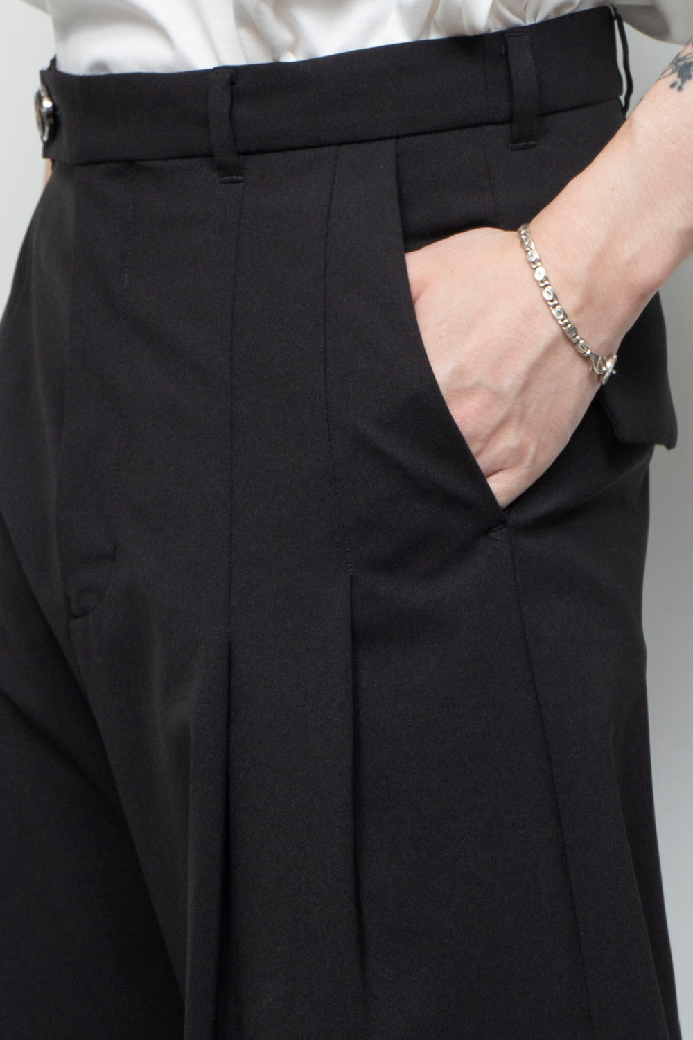 <LAST 1点> LB25AW-PT09-BDS | 3レイヤーボンディングスーツシンフラップバギートラウザー | BLACK