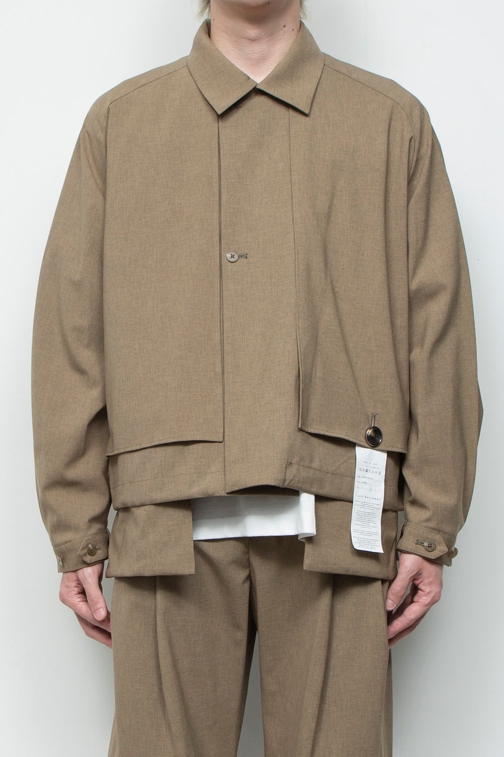 <LAST 1点> LB25AW-SH09-BDS | 3レイヤーボンディングスーツショートトレンチジャケット | LEGHORN